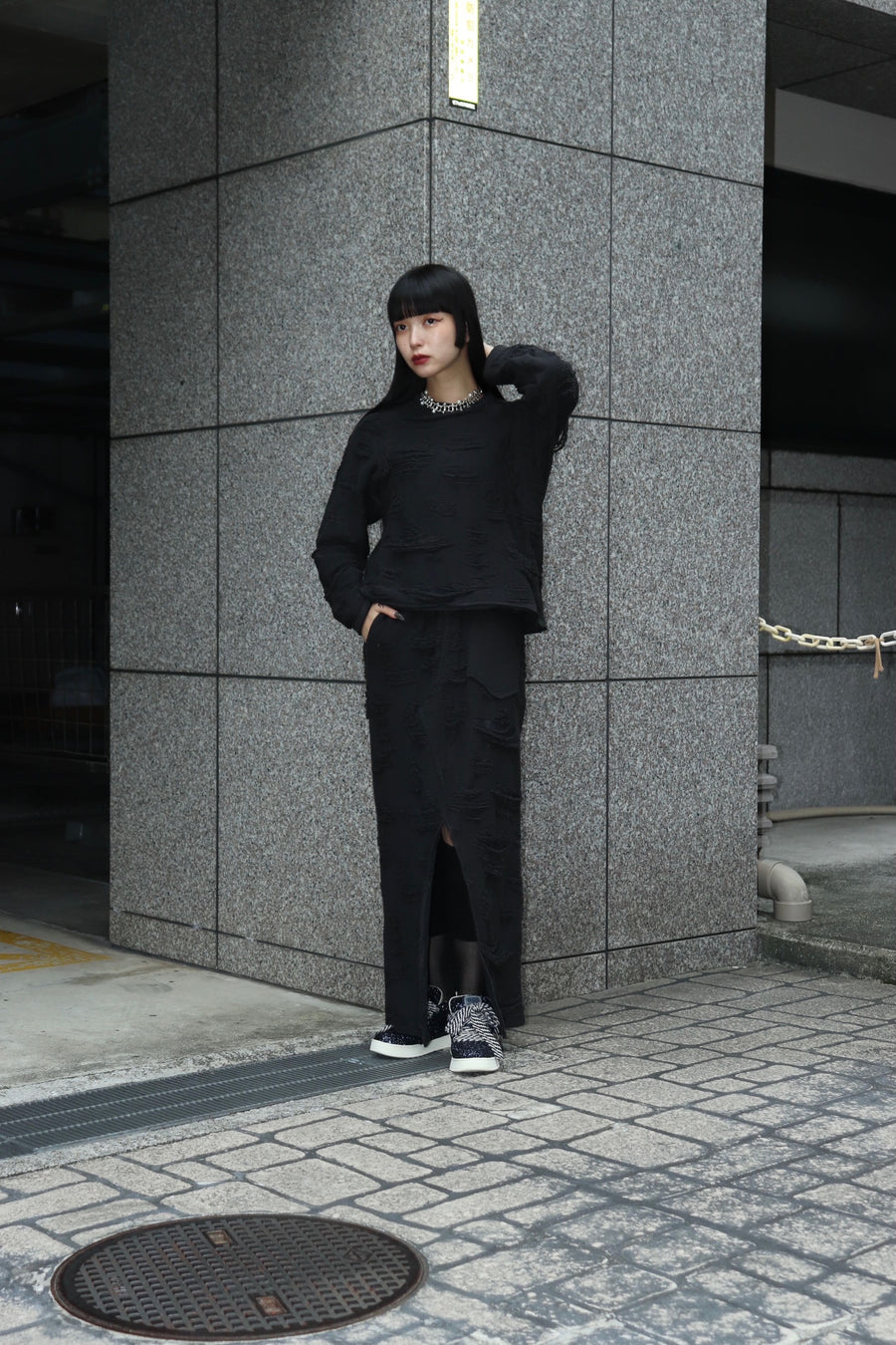 【25ss先行予約】BELPER  2025ss LOVE SWEATSHIRT(BLACK) ※2月入荷予定予約品