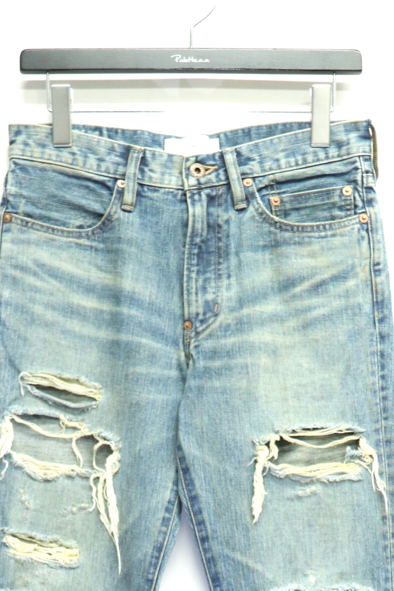 SUGARHILL(シュガーヒル)のDESTRESSED MODERN DENIM FLARED CUTの通販
