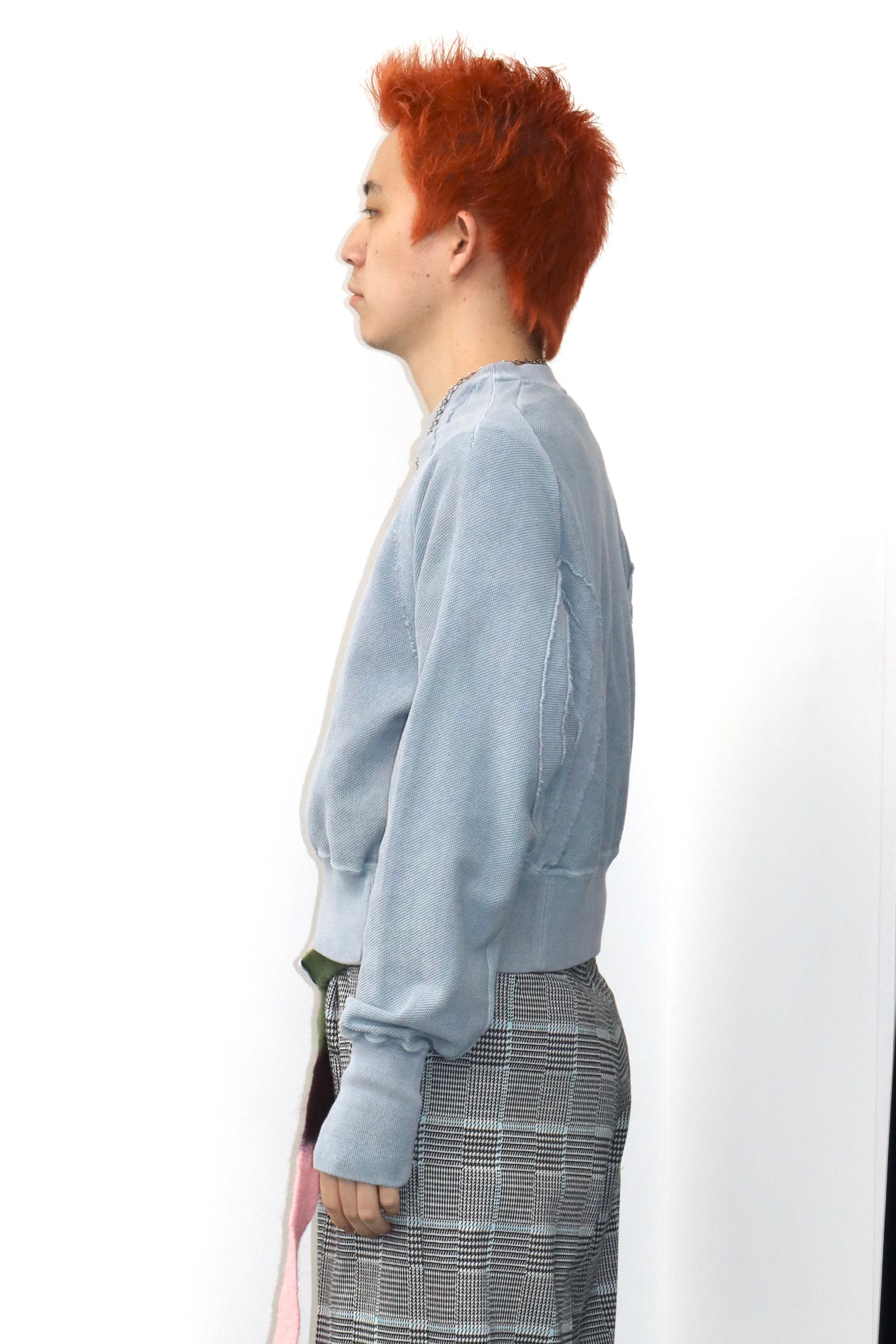 JIAN YE(ジェンイェ)のORBIT TOP DYED AQUA(トレーナー)の通販