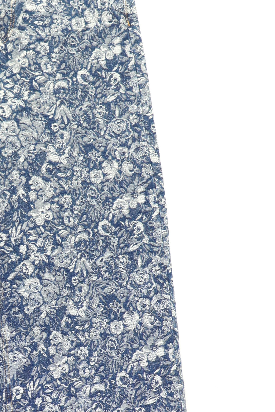 GANNI  Tapestry Denim Baggy Jeans