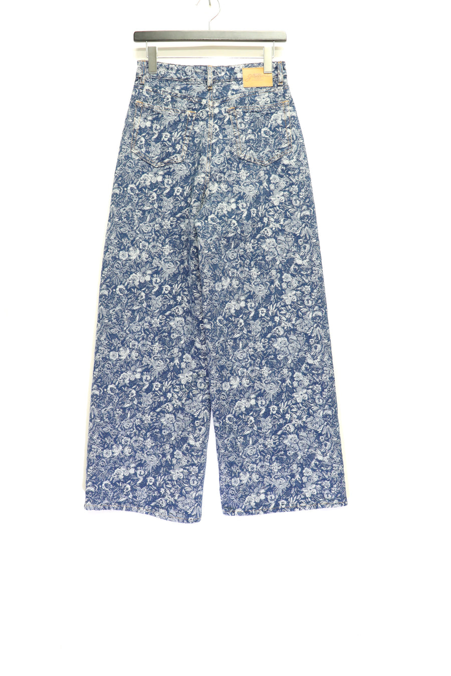 GANNI  Tapestry Denim Baggy Jeans