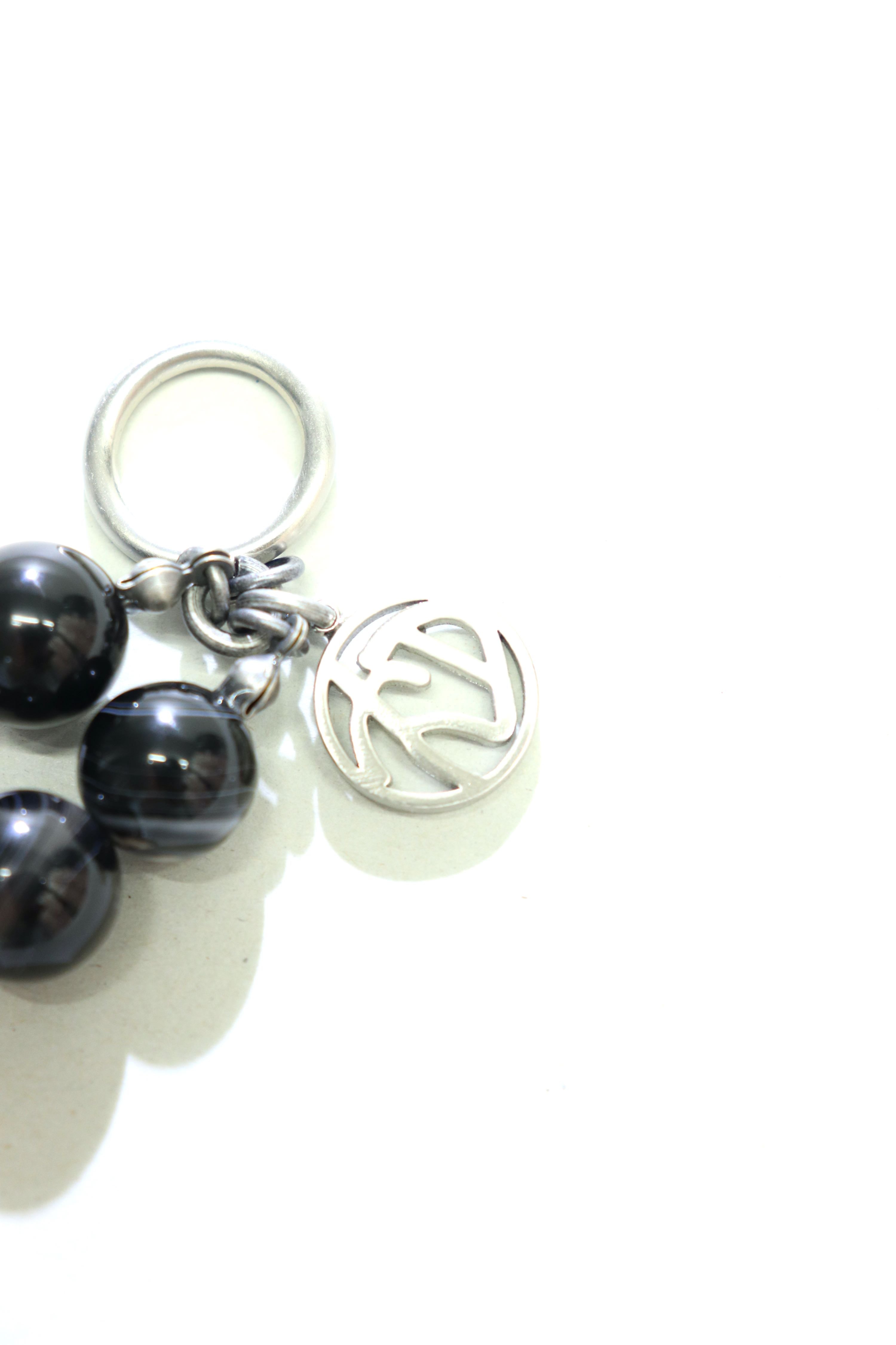 SOSHIOTSUKI(ソウシオオツキ)のDOUBLE JUZU BRACELET BLACKの通販