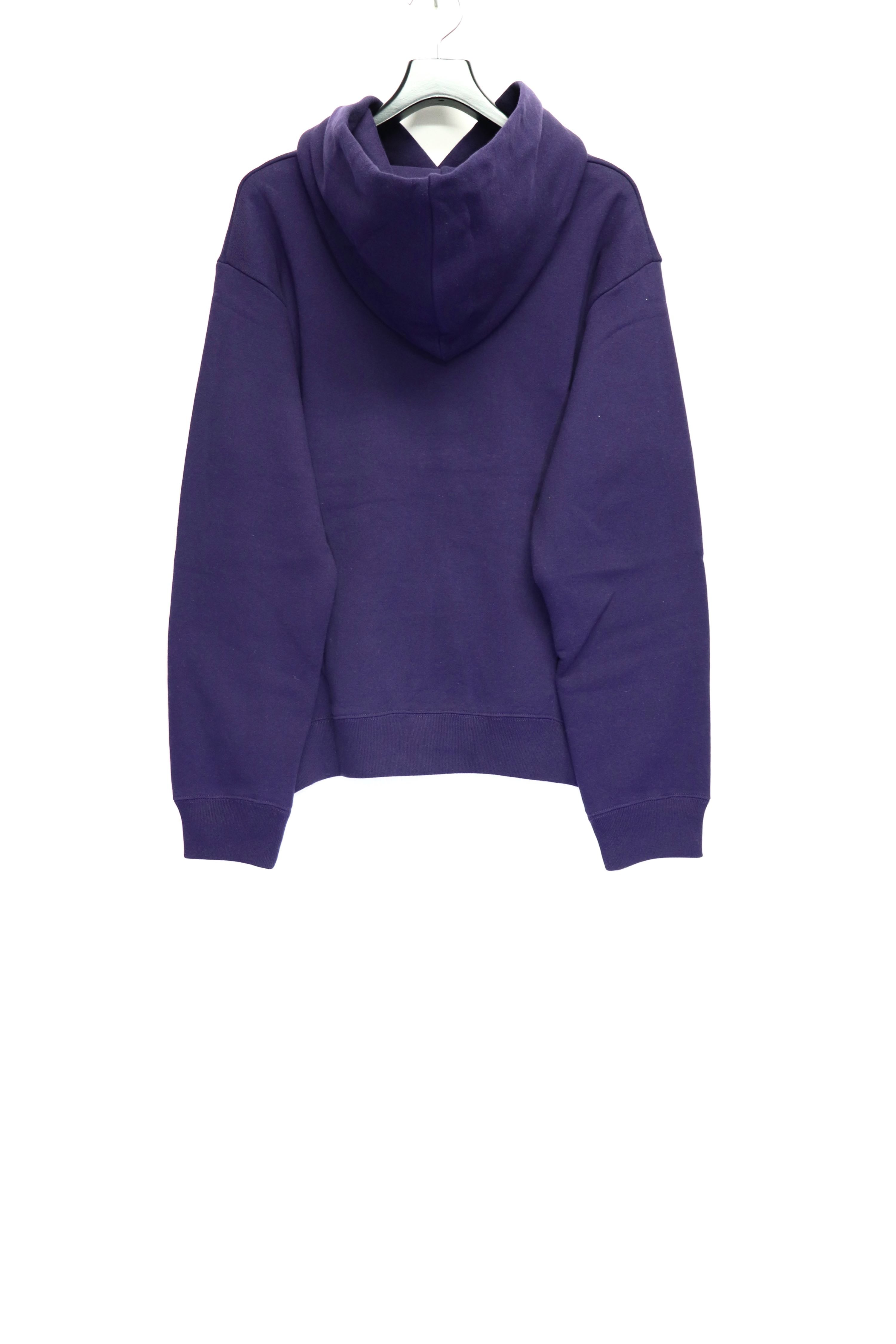 TOGA VIRILIS Hole sweat hoodie(PURPLE)