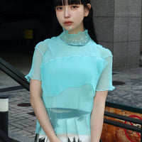 kotohayokozawa(コトハヨコザワ)のGHOST TODO TOP SHORTSLEEVE
