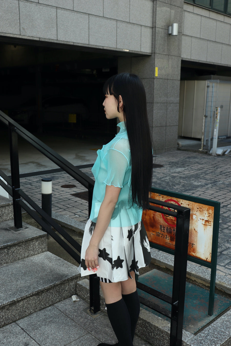 kotohayokozawa(コトハヨコザワ)のGHOST TODO TOP SHORTSLEEVE