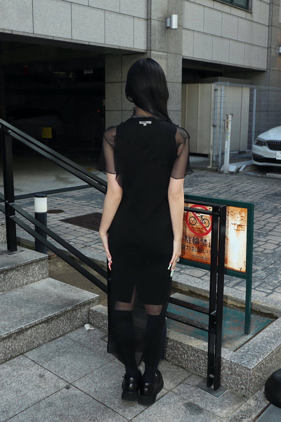 kotohayokozawa(コトハヨコザワ)のGHOST TODO DRESS SHORTSLEEVE