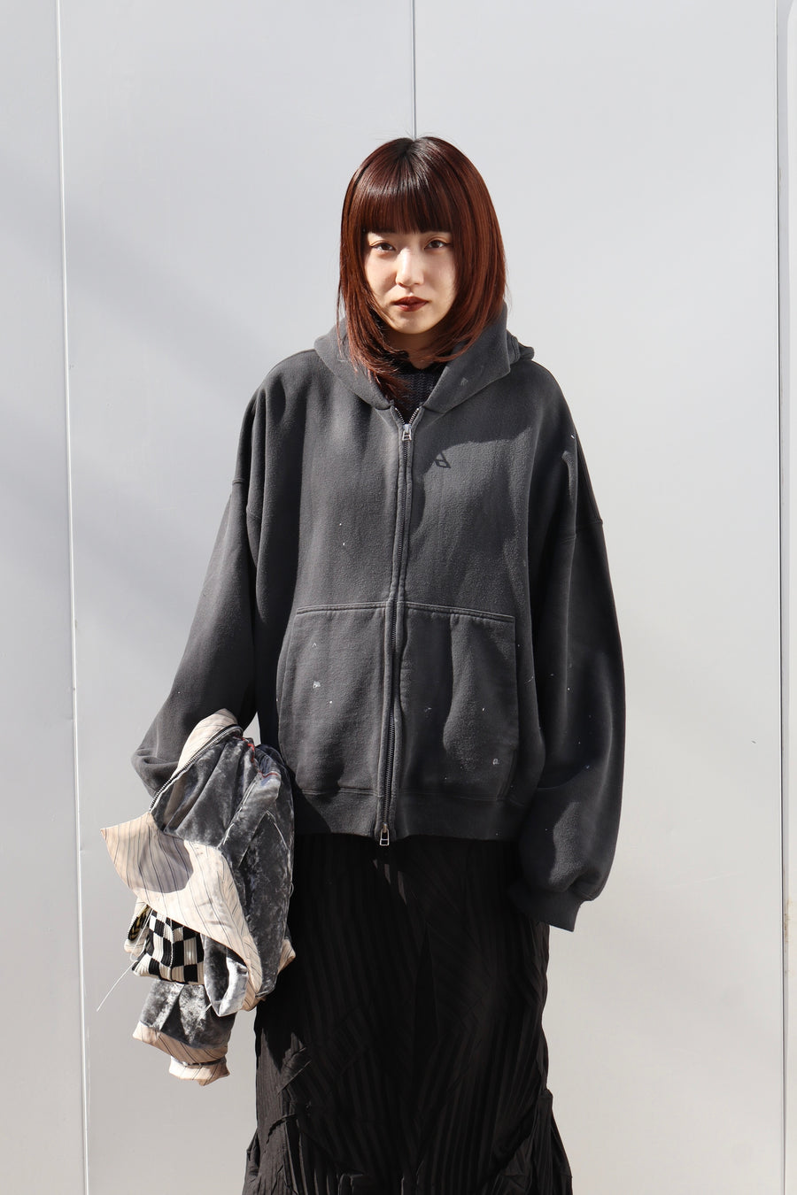 refomed(リフォメッド)のFRESH MAN ZIPUP HOODIE CHARCOALの通販