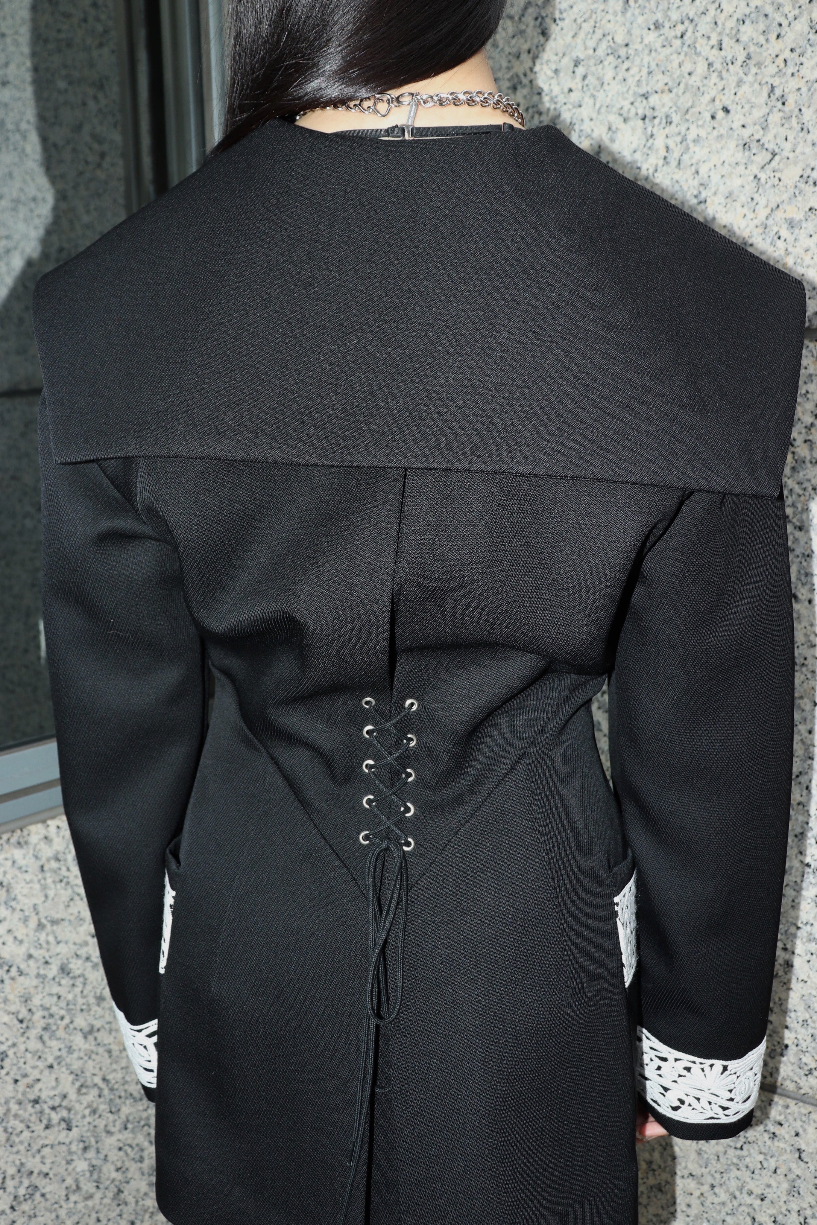 FETICO(フェティコ)のWOOL GABARDINE EMBROIDERED JACKETの通販 