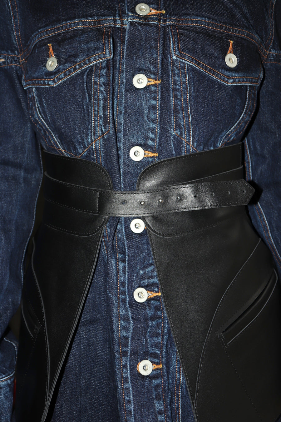 FETICO  LEATHER CORSET BELT