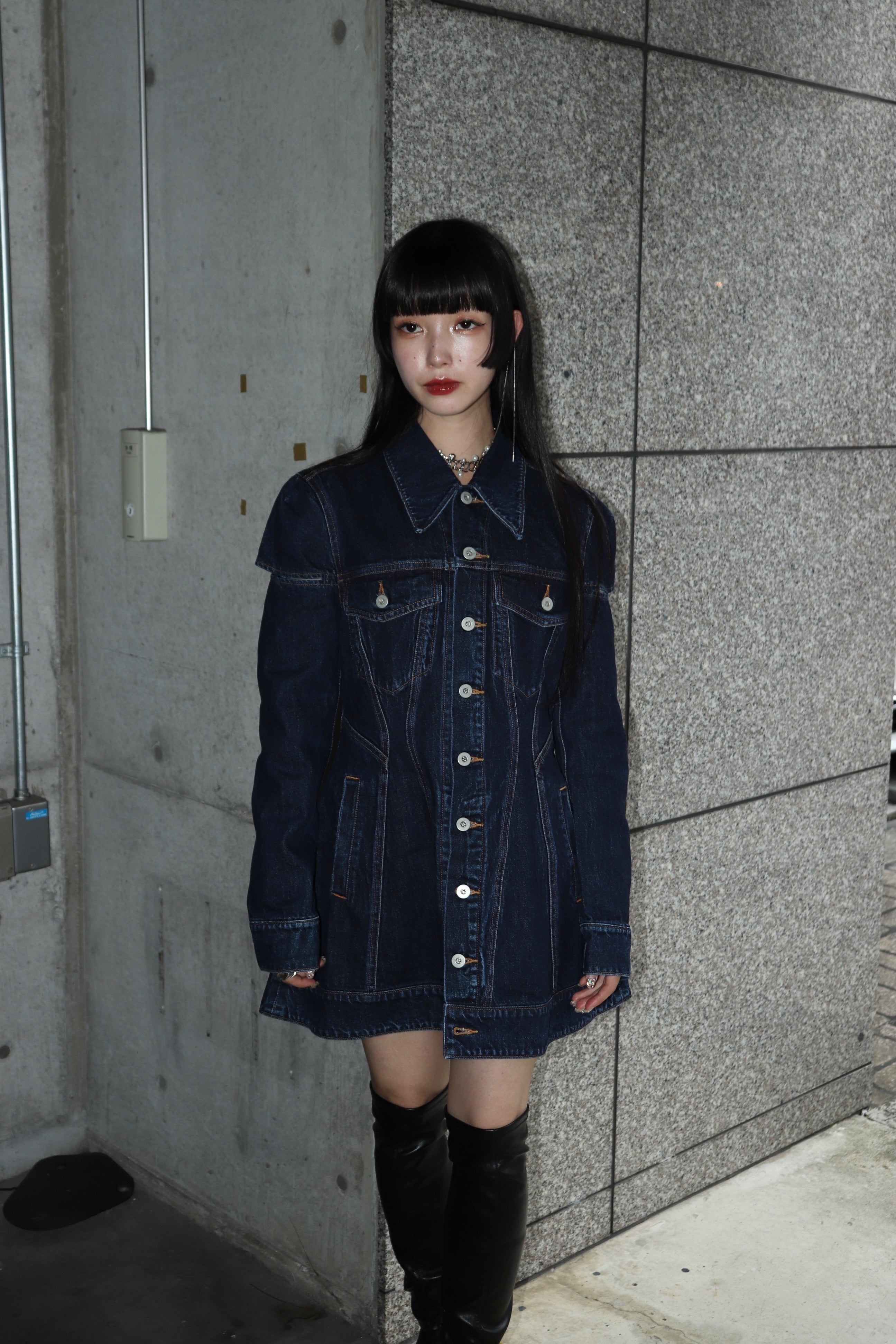 FETICO(フェティコ)のDENIM SLIT JACKETの通販｜PALETTE art aliveの