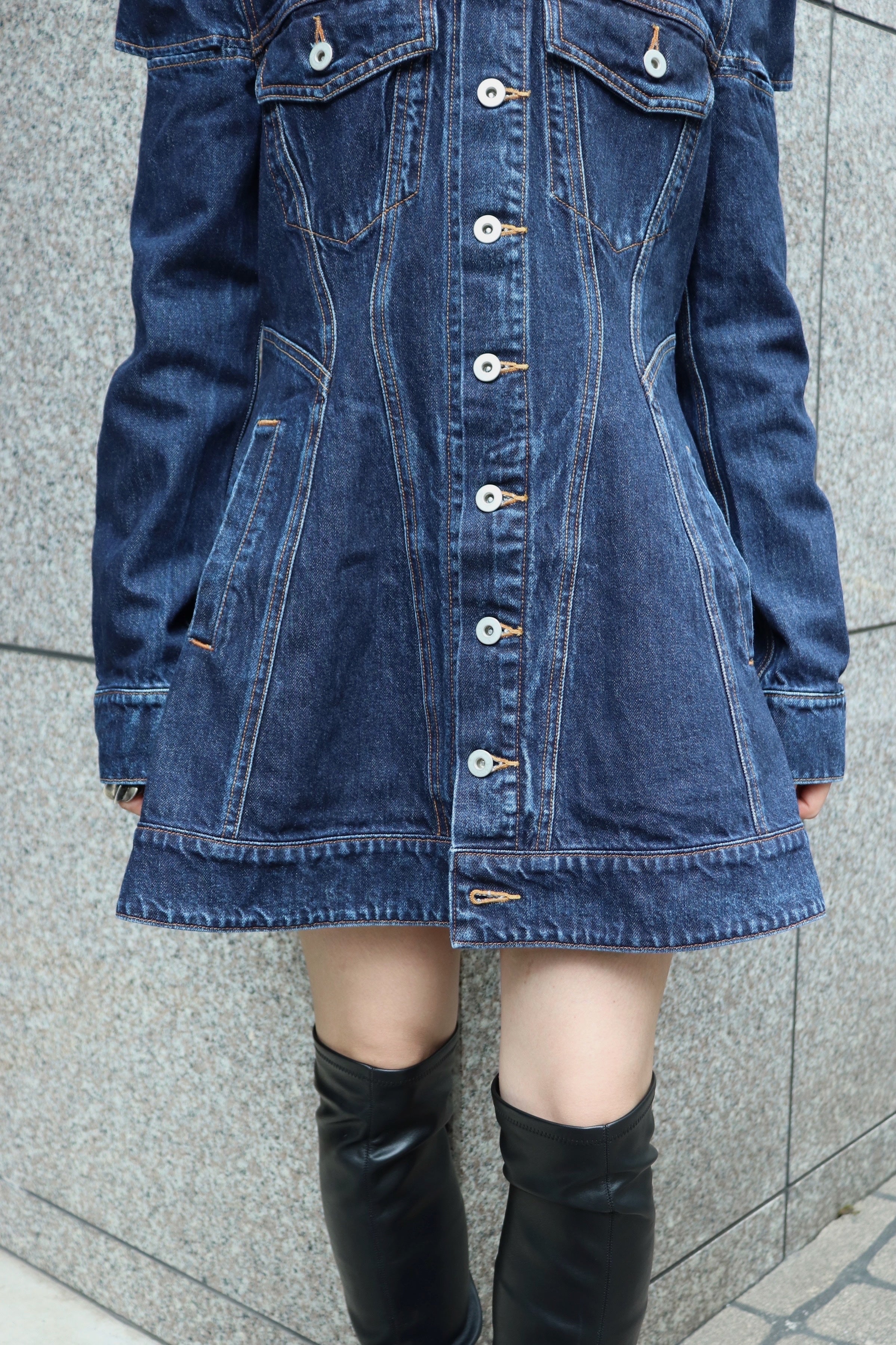 FETICO(フェティコ)のDENIM SLIT JACKETの通販｜PALETTE art aliveの