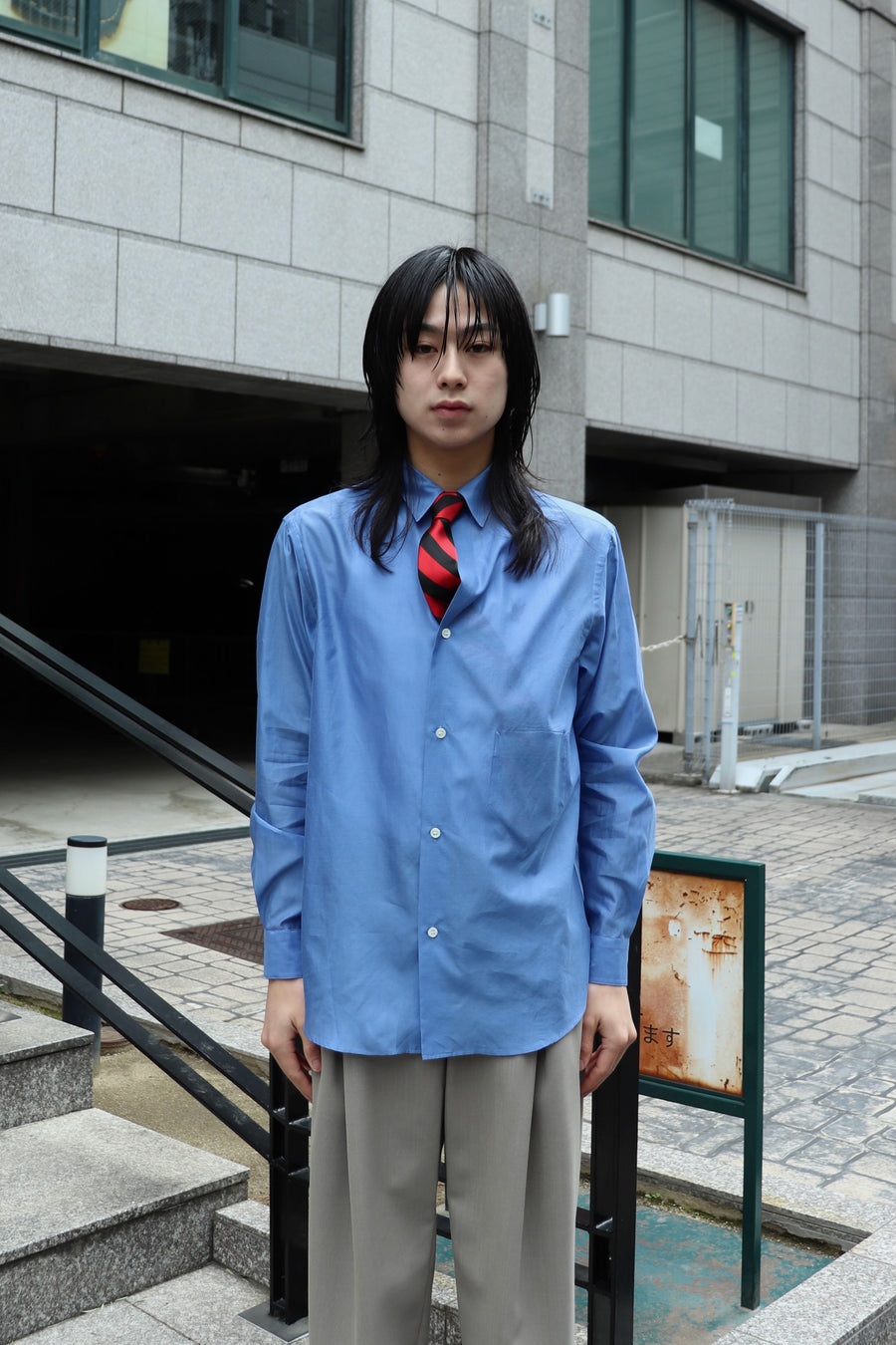 SOSHIOTSUKI(ソウシオオツキ)のTIE NEST SHIRT LS SAXEの通販｜PALETTE