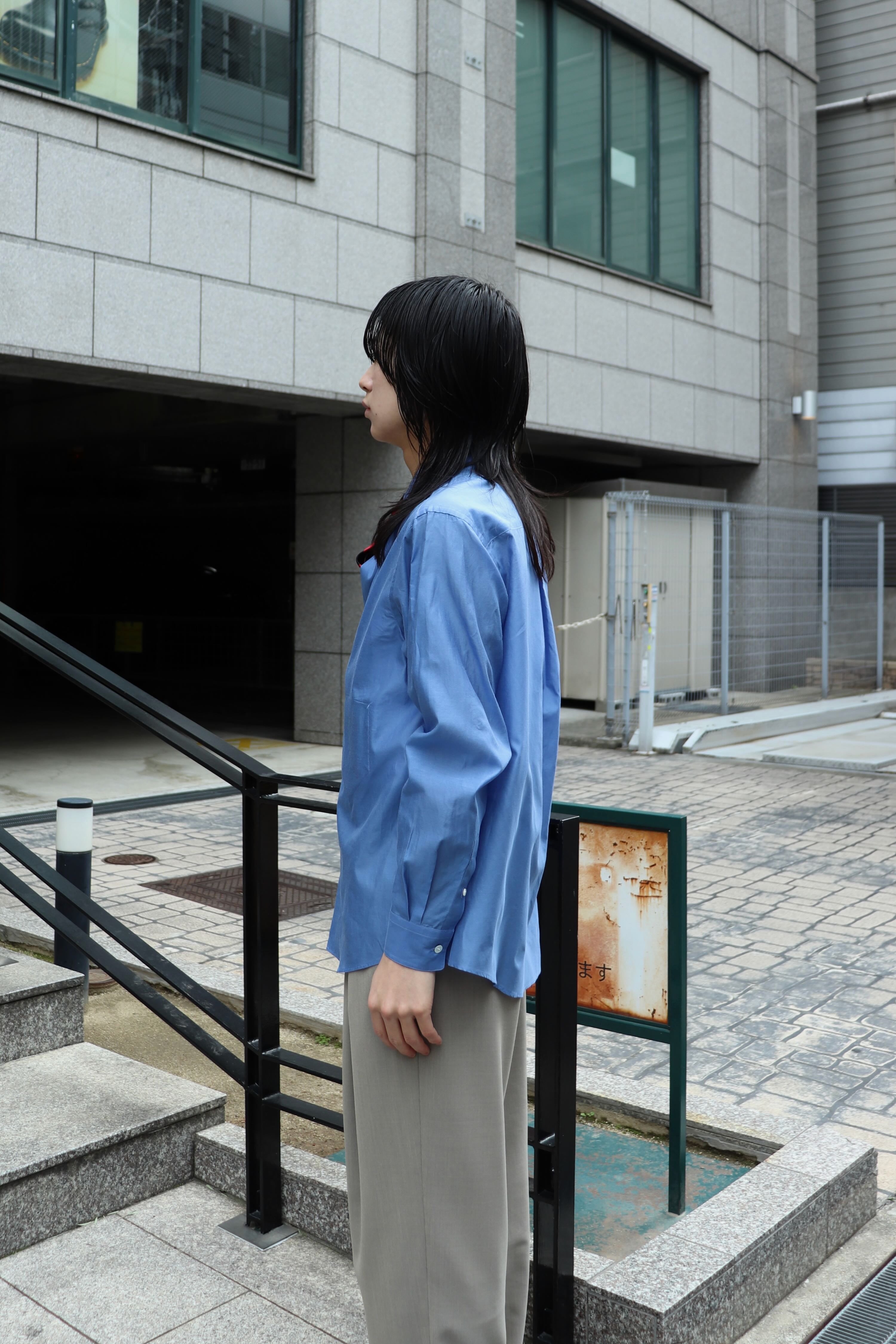 SOSHIOTSUKI(ソウシオオツキ)のTIE NEST SHIRT LS SAXEの通販｜PALETTE