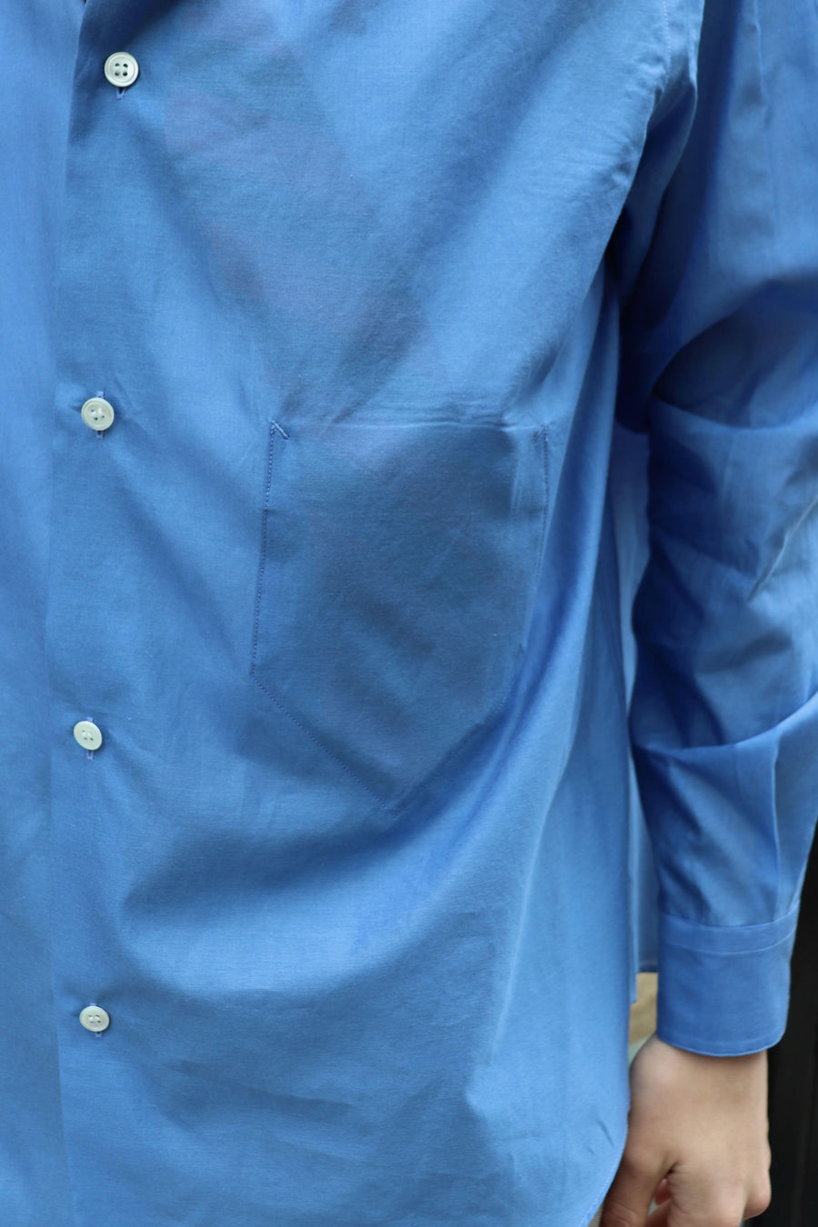 SOSHIOTSUKI(ソウシオオツキ)のTIE NEST SHIRT LS SAXEの通販｜PALETTE