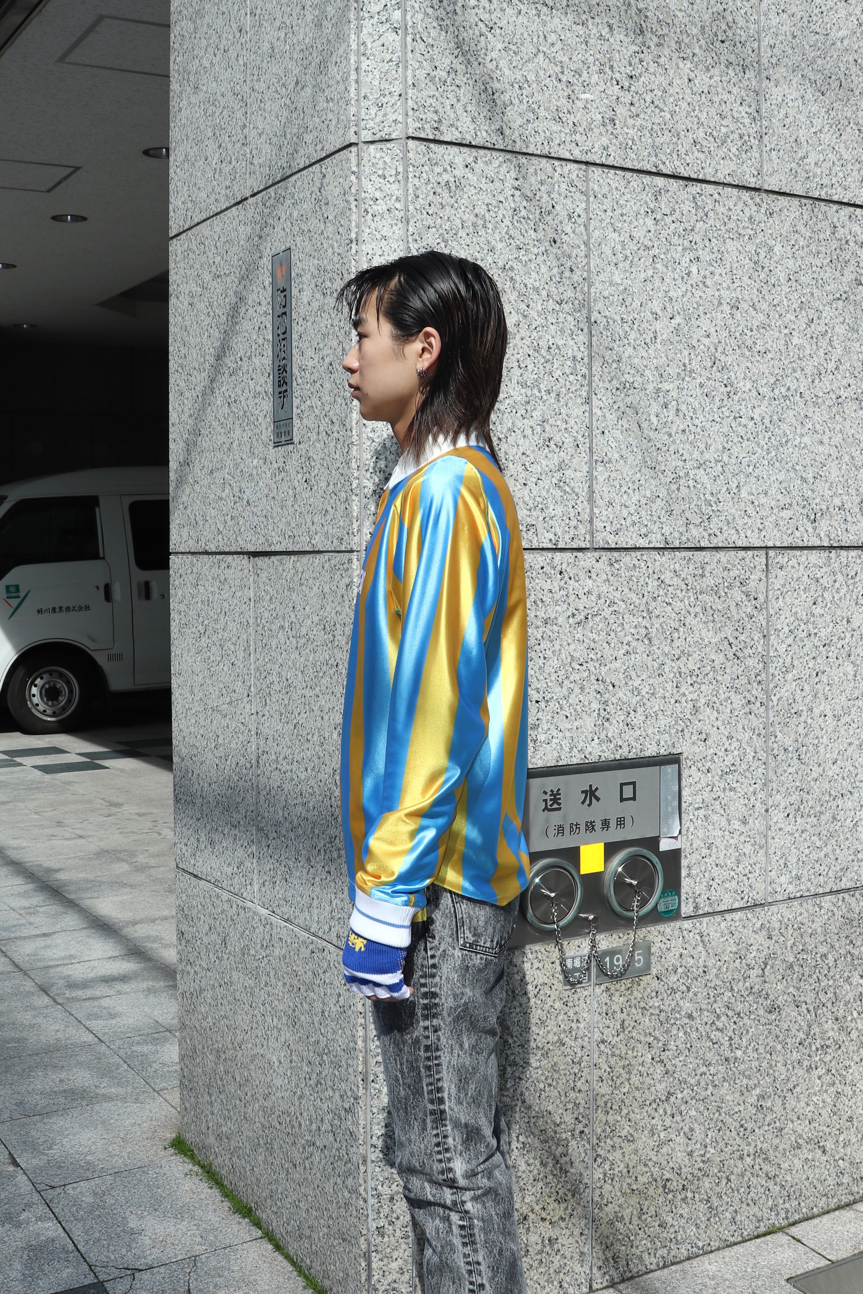 LITTLEBIG(リトルビッグ)のFootball SH L/S White or Black or Blue 