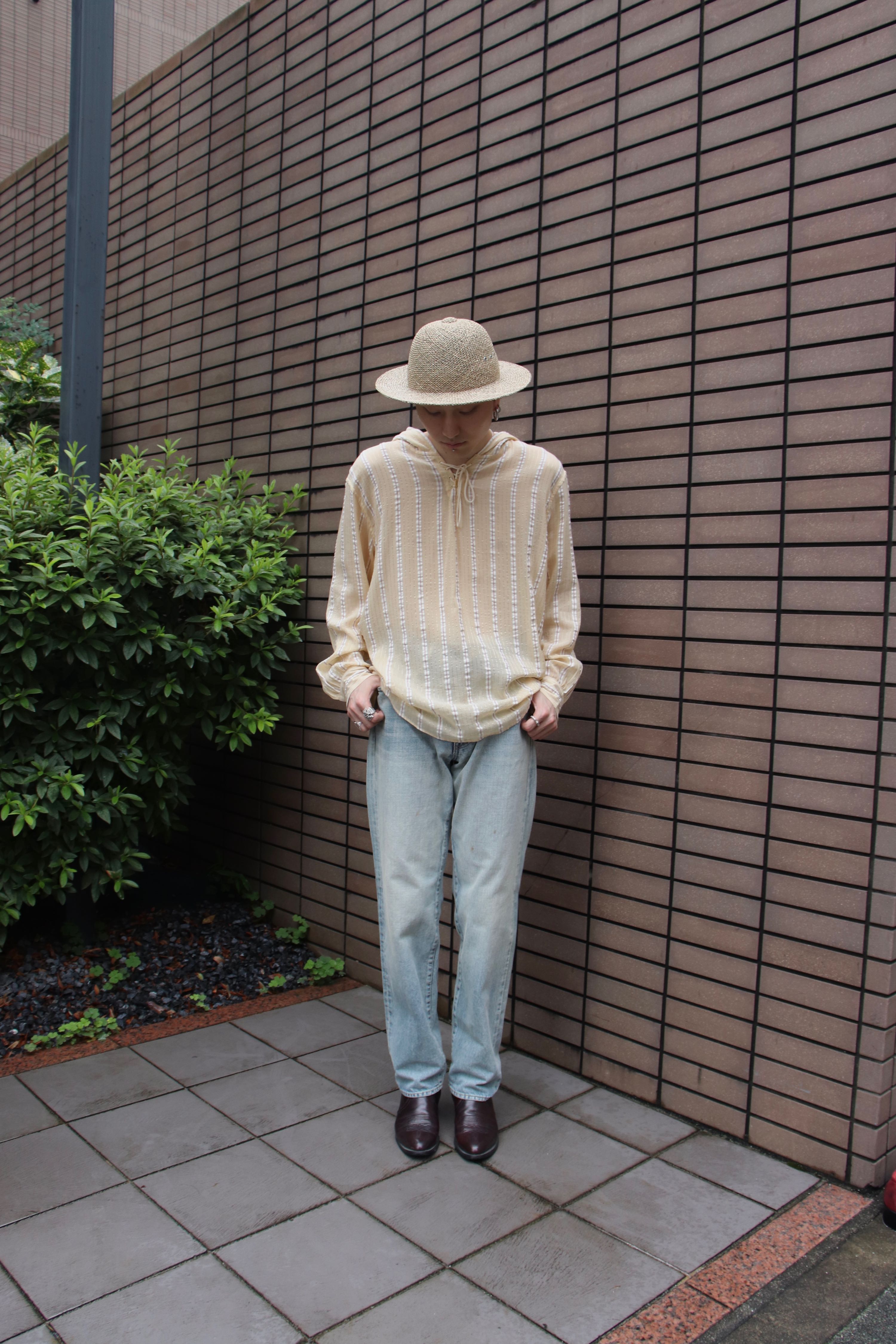 新品46200円sugar hillType502FadedDenimPants SUGARHILL(シュガーヒル)のFADED DENIM PANTS TYPE502の通販｜PALETTE