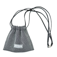 LASTFRAME(ラストフレーム)のKYOTO METALLIC SACK BAG MINI DARK