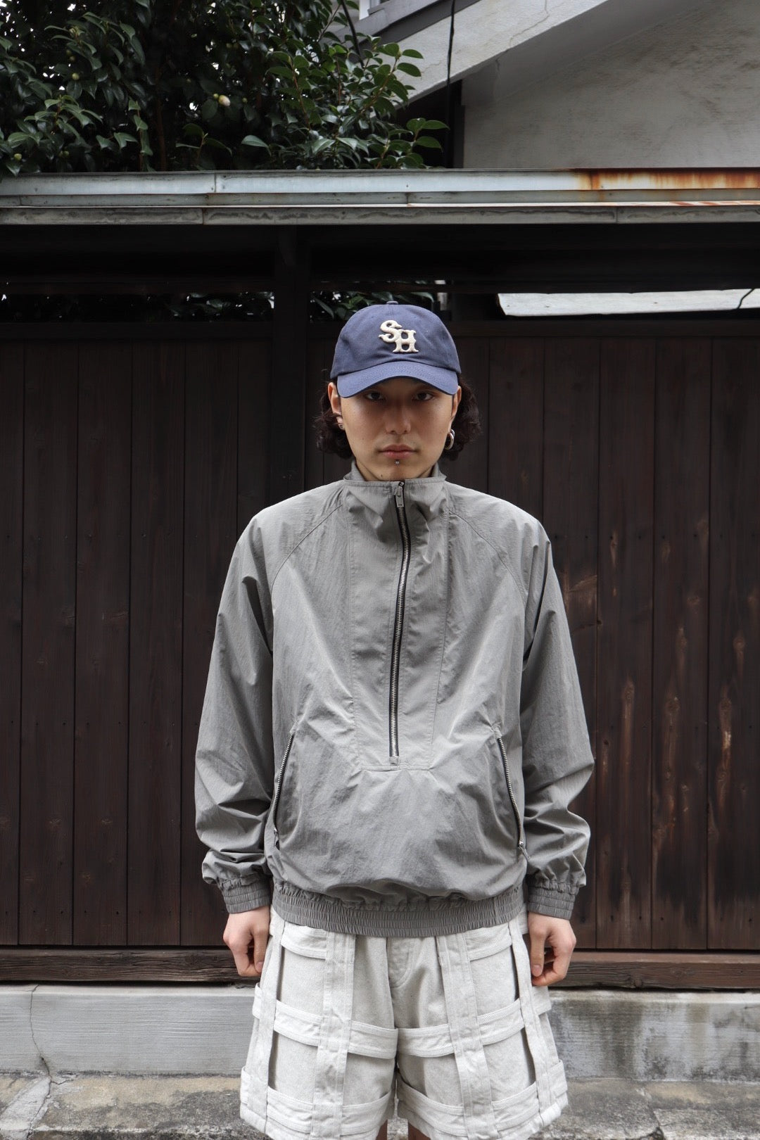 SUGARHILL(シュガーヒル)のZIP NYLON BLOUSON GRAYの通販｜PALETTE art