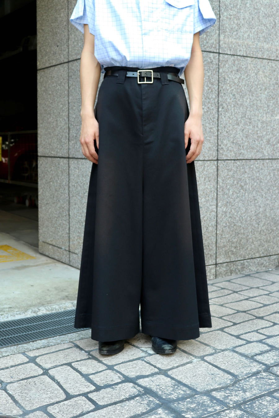 SHINYAKOZUKA  WASHED LOOSE WITH DICKIES(DAWN BLACK)