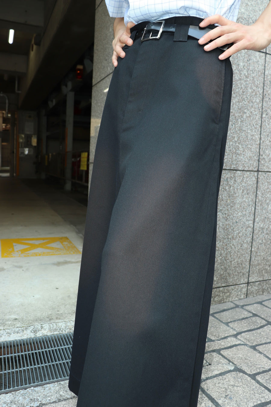 SHINYAKOZUKA  WASHED LOOSE WITH DICKIES(DAWN BLACK)