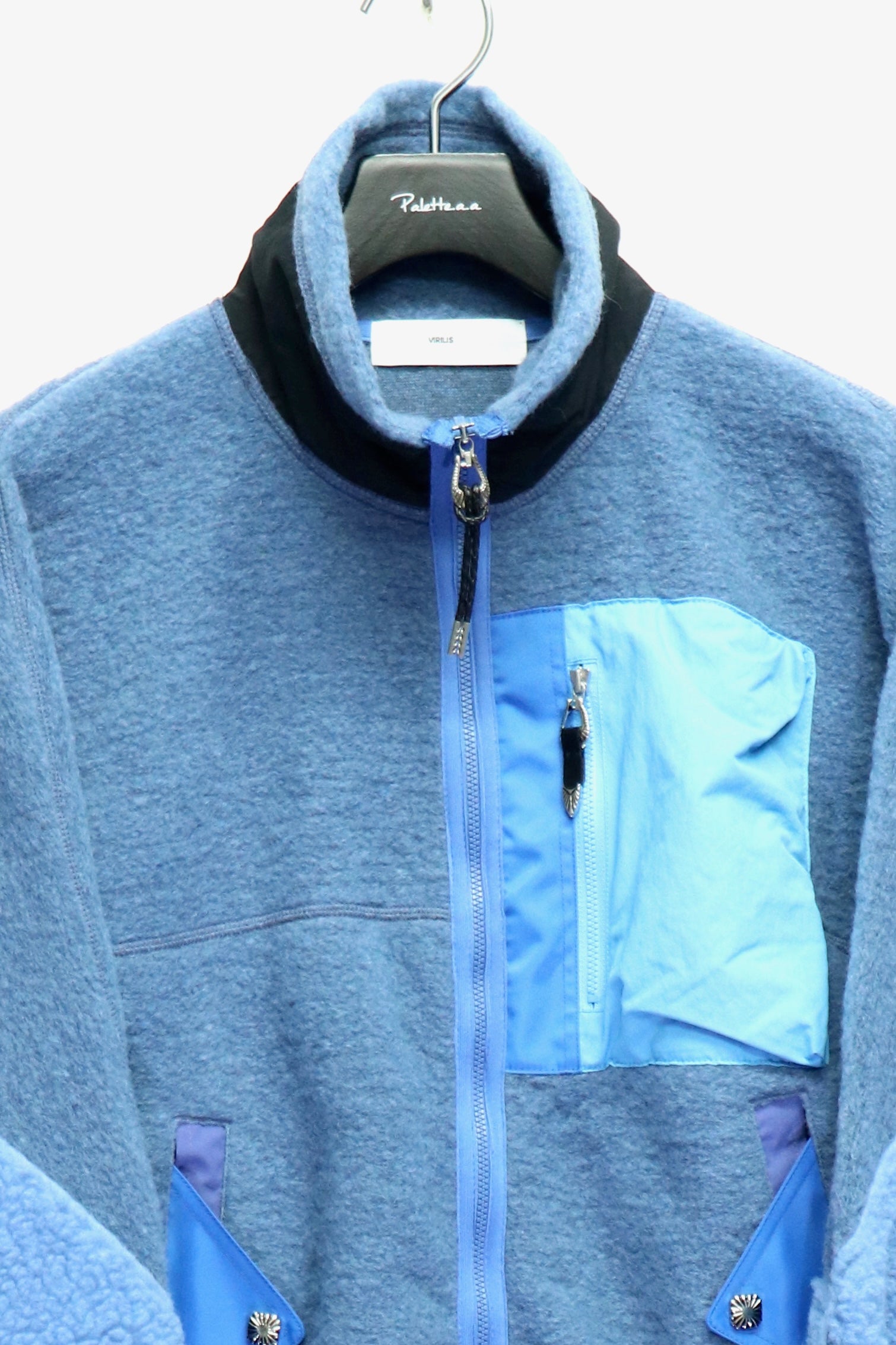 TOGA VIRILIS Wool jersey blouson(Light Blue)