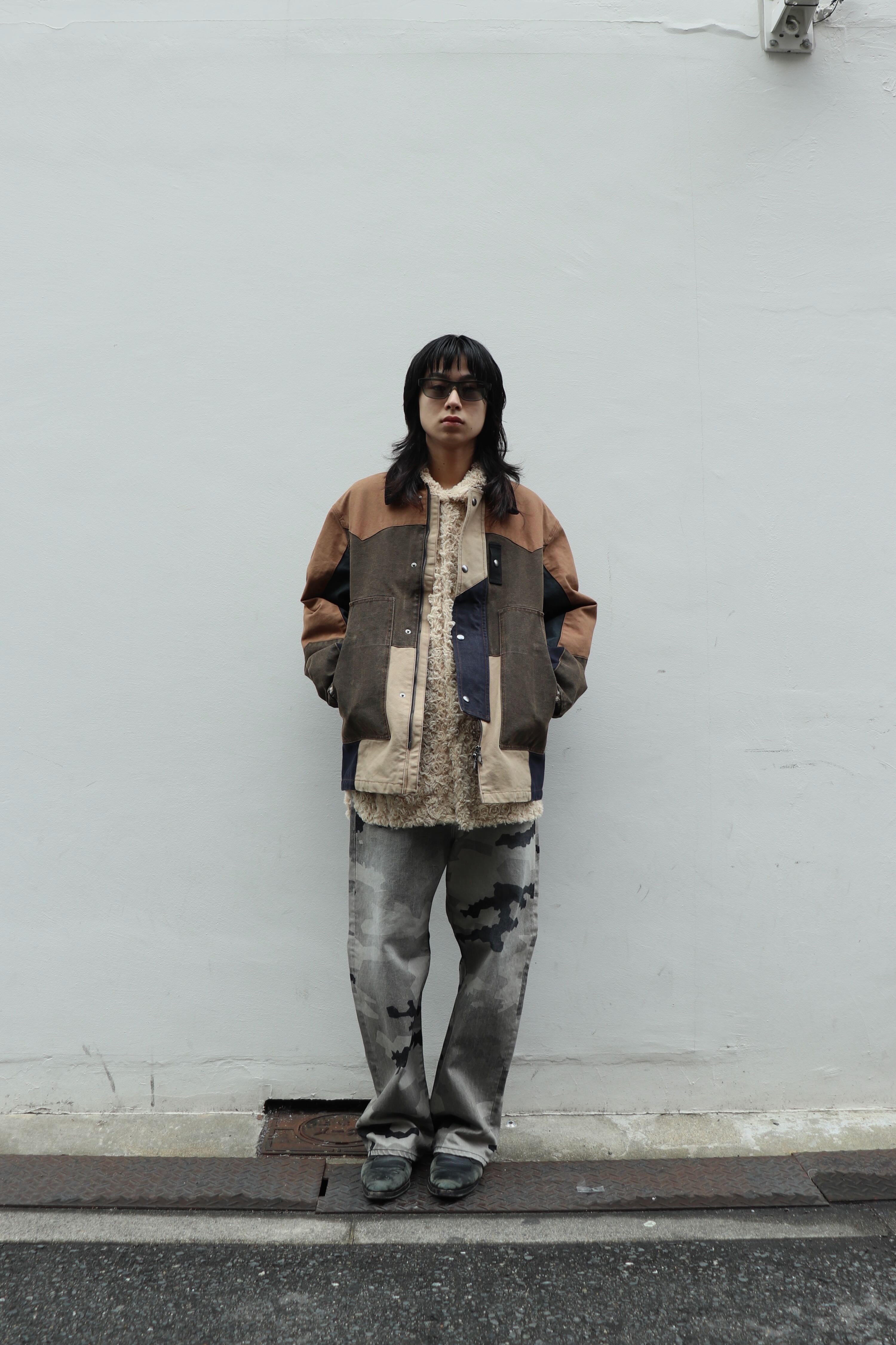 ANDERSSON BELL(アンダースンベル)のPATCHWORK WASHED JACKETの通販