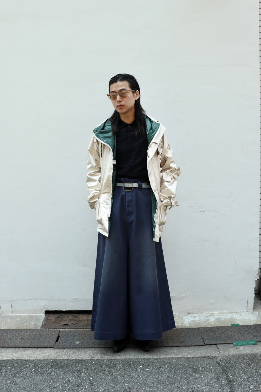 SHINYAKOZUKA  WASHED LOOSE WITH DICKIES(DAYBREAK NAVY)