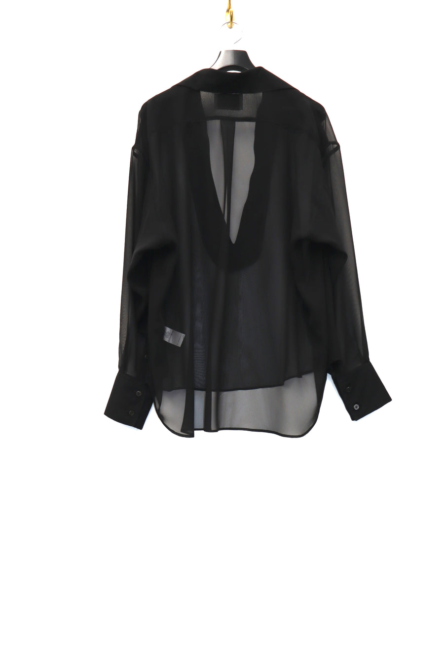 SUGARHILL(シュガーヒル)のSHEER SKIPPER SHIRT BLACKの通販｜PALETTE