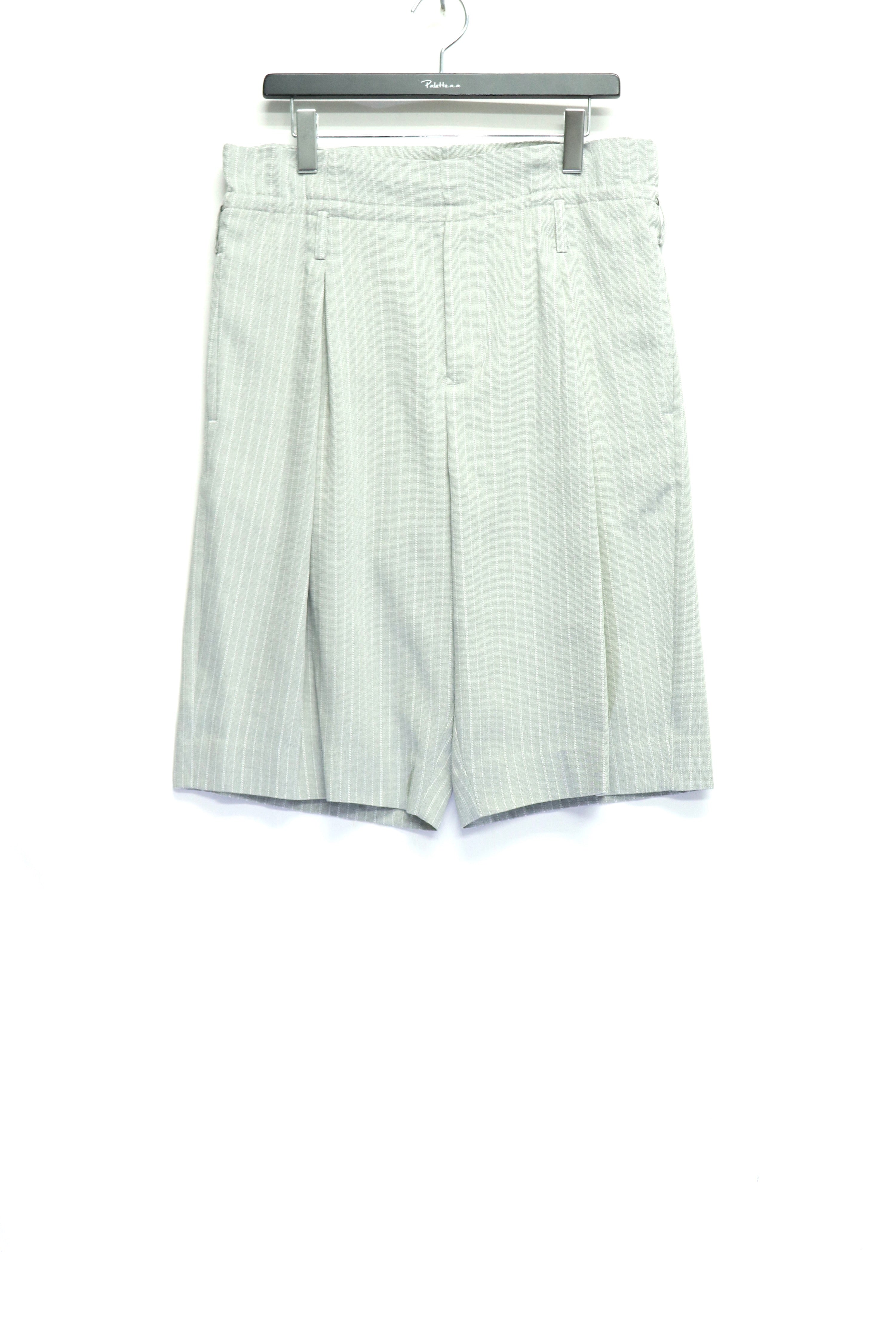 SOSHIOTSUKI(ソウシオオツキ)のBUBBLE WAIST SHORTS LIGHT GRAYの通販