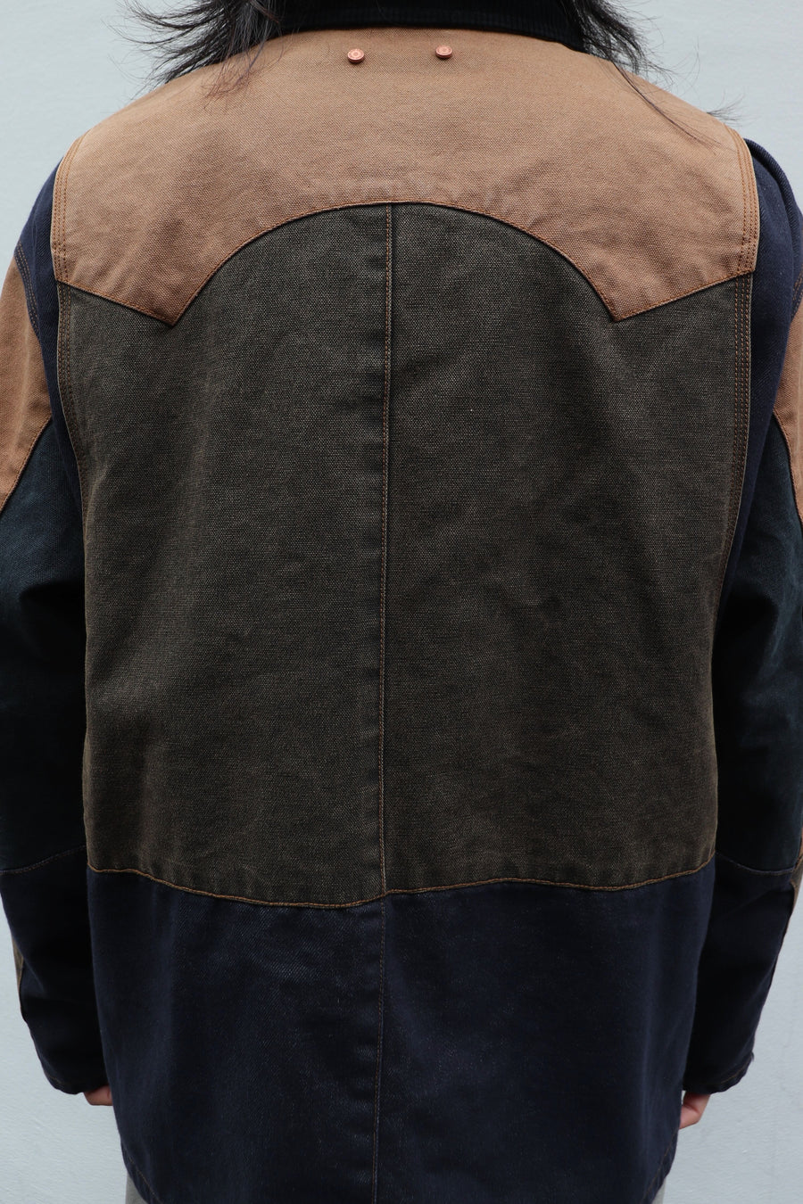 ANDERSSON BELL  PATCHWORK WASHED JACKET