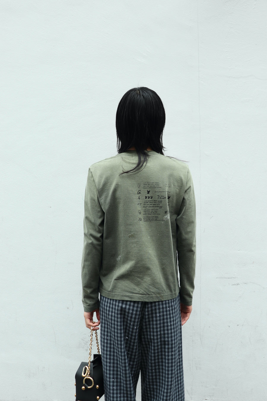 MASU(エムエーエスユー)のWASTED RED ANGEL LONG SLEEVE T-SHIRT OLIVE