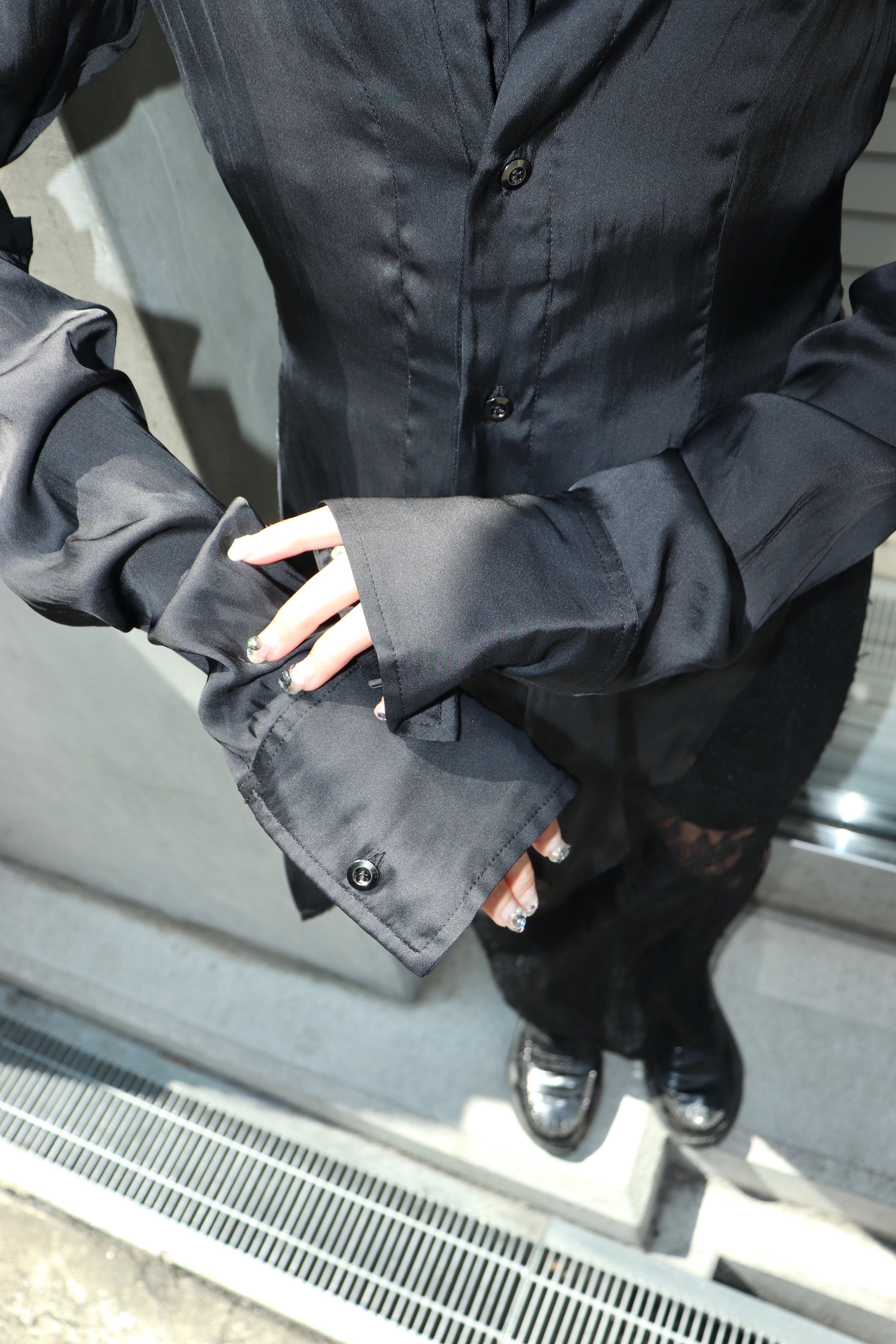 mukcyen(ムッシャン)のside open shirtの通販｜PALETTE art aliveの