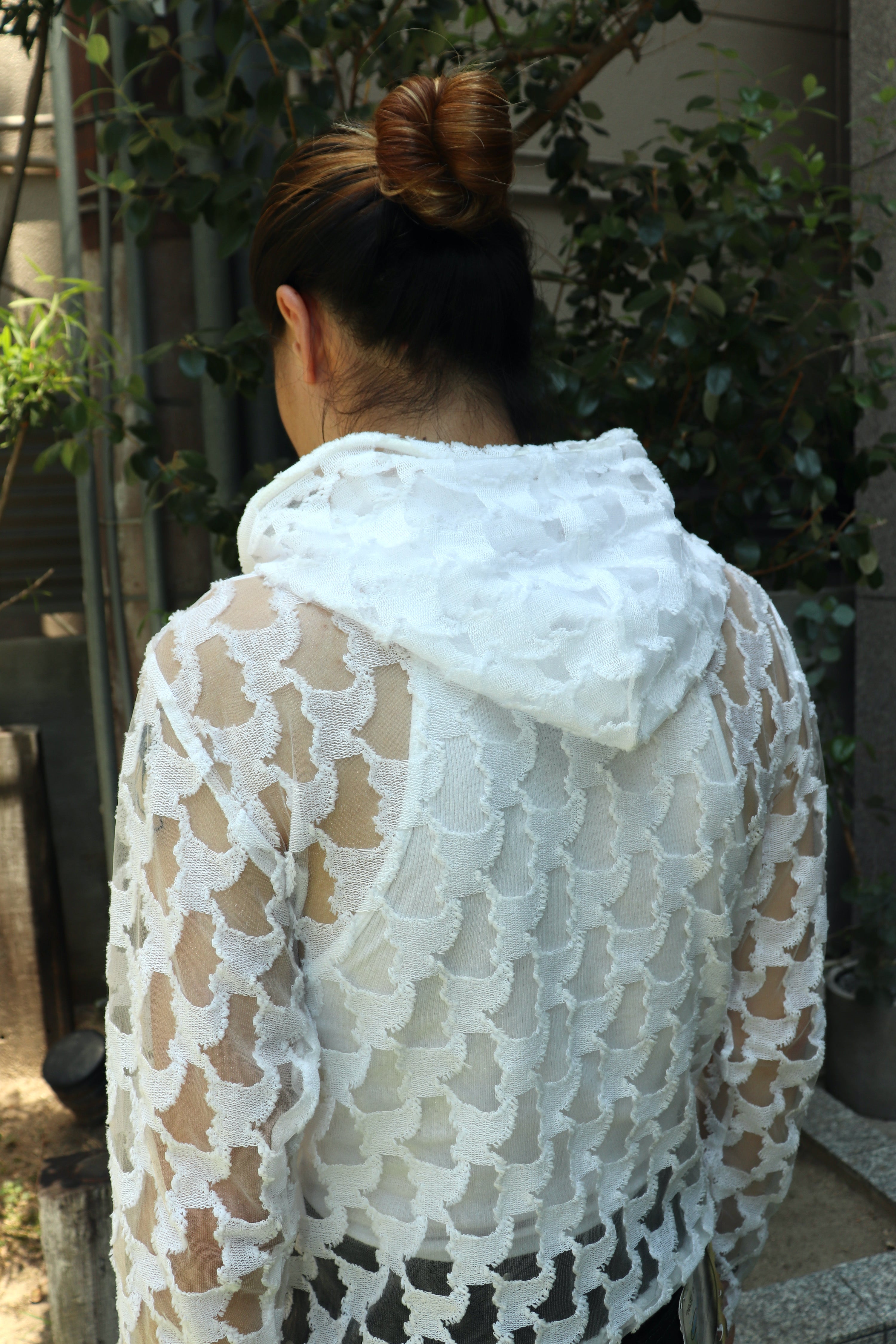 MASU(エムエーエスユー)のANGEL LACE HOODIE WHITEの通販｜PALETTE art 
