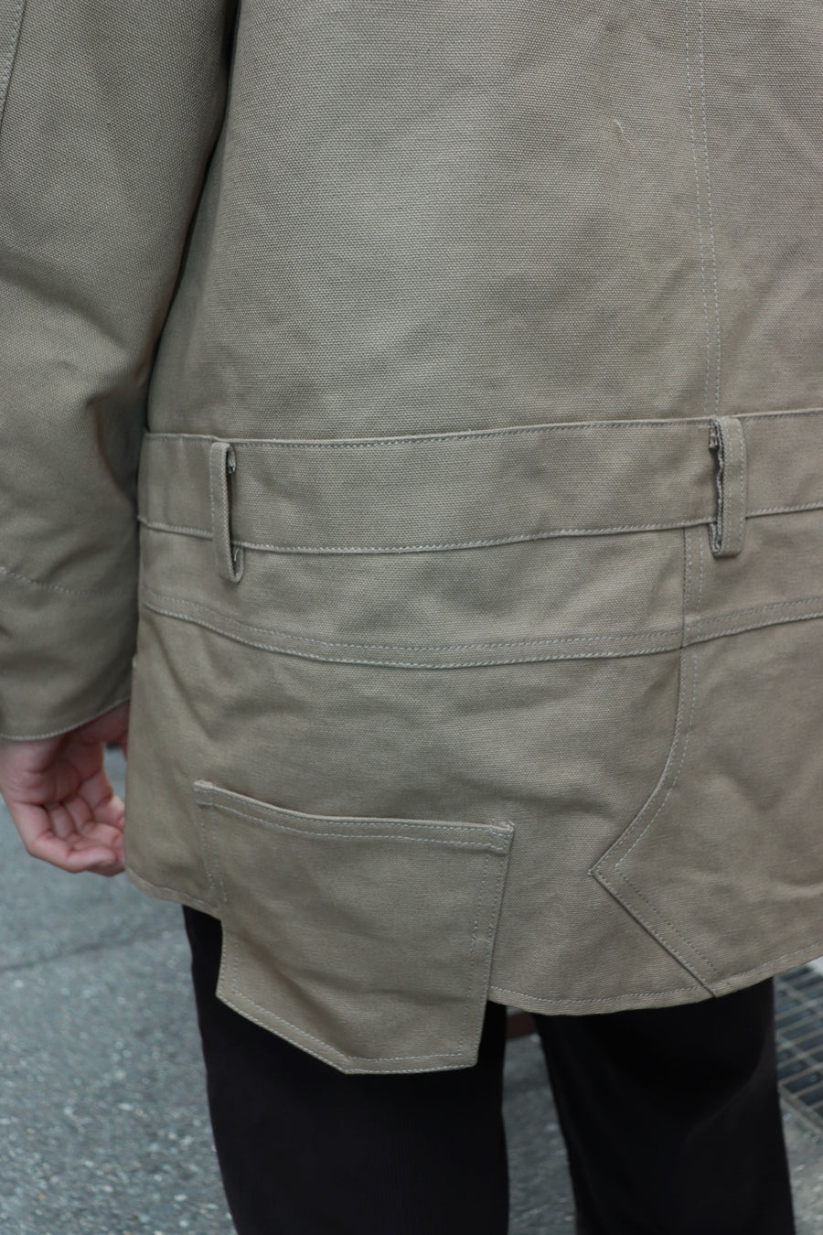 ANDERSSON BELL  CARPENTER SHORTS INSERTED COAT