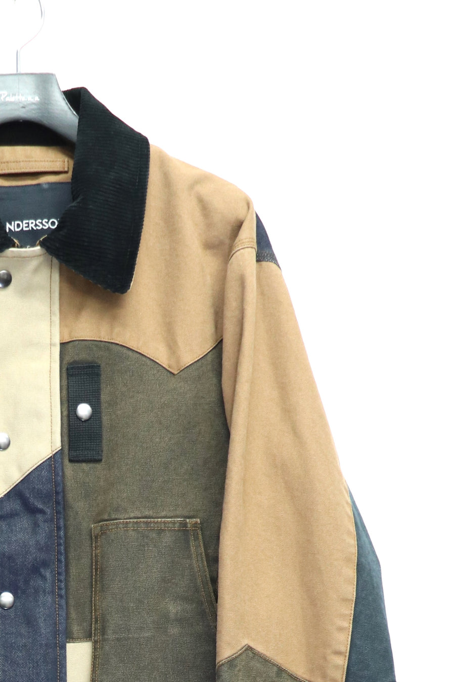 ANDERSSON BELL  PATCHWORK WASHED JACKET