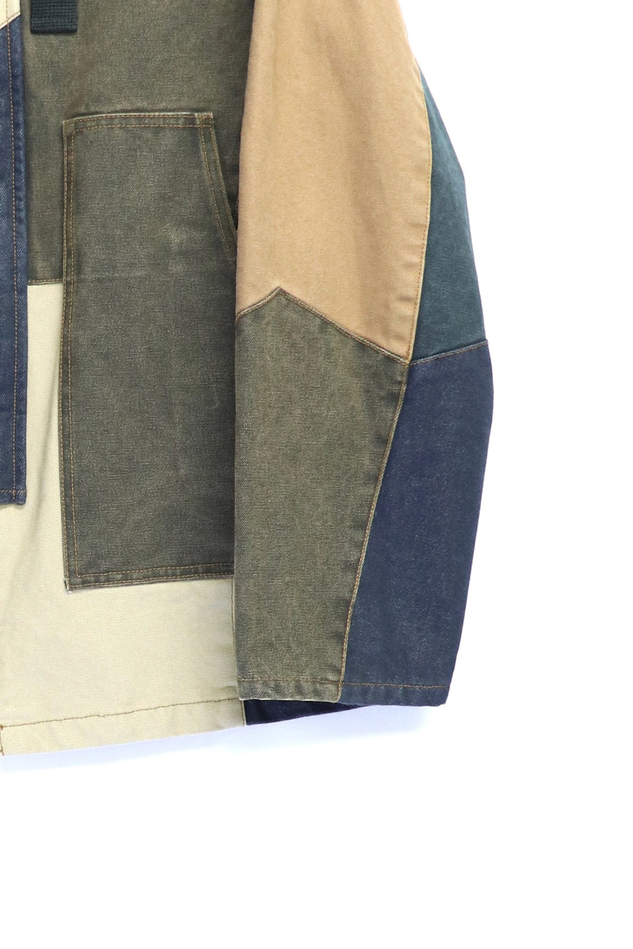 ANDERSSON BELL  PATCHWORK WASHED JACKET