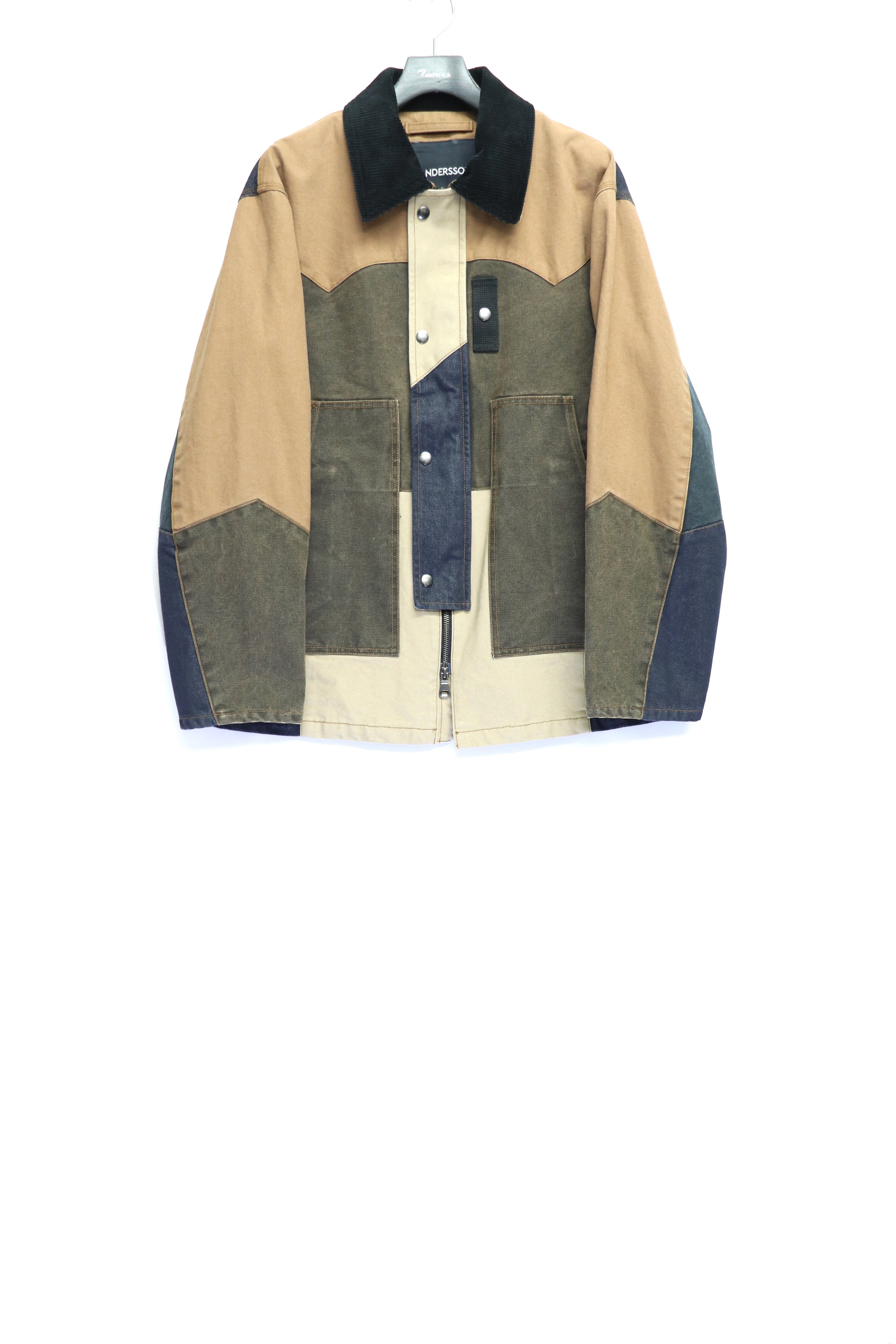 ANDERSSON BELL(アンダースンベル)のPATCHWORK WASHED JACKETの通販