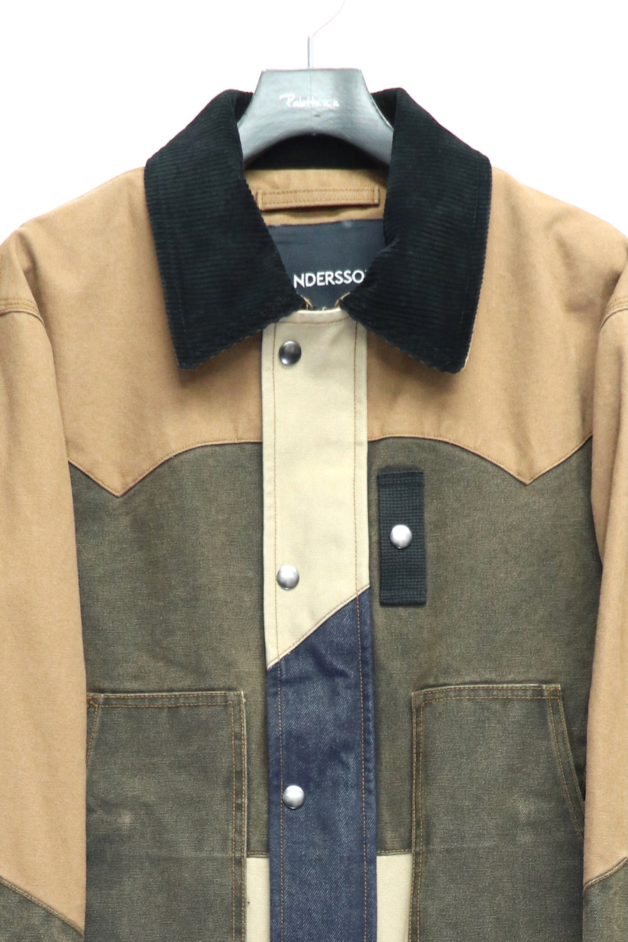 ANDERSSON BELL  PATCHWORK WASHED JACKET