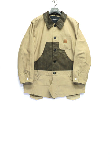 ANDERSSON BELL  CARPENTER SHORTS INSERTED COAT