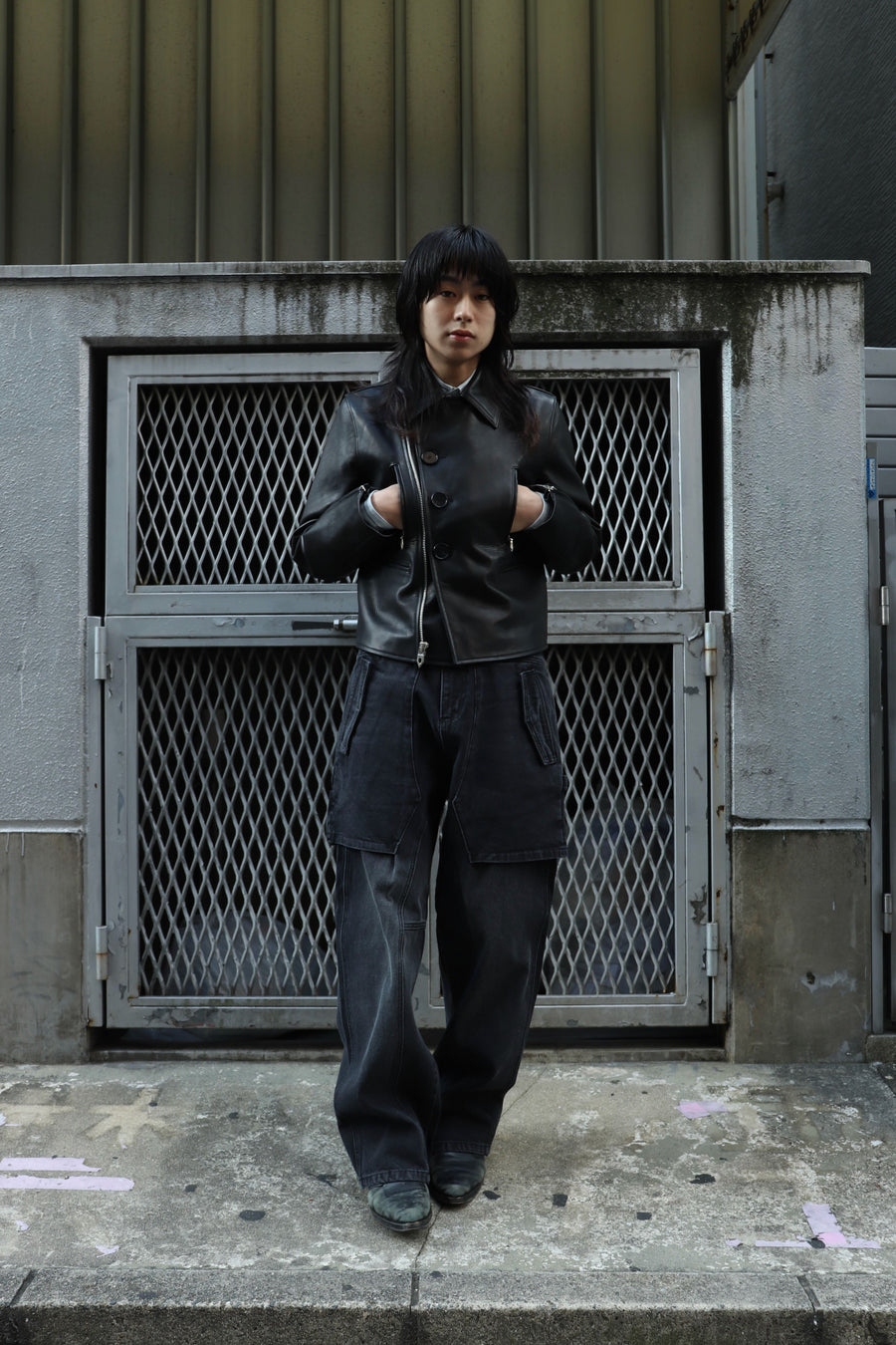 MASU  CLASSIC MOTORCYCLE LEATHER JACKET