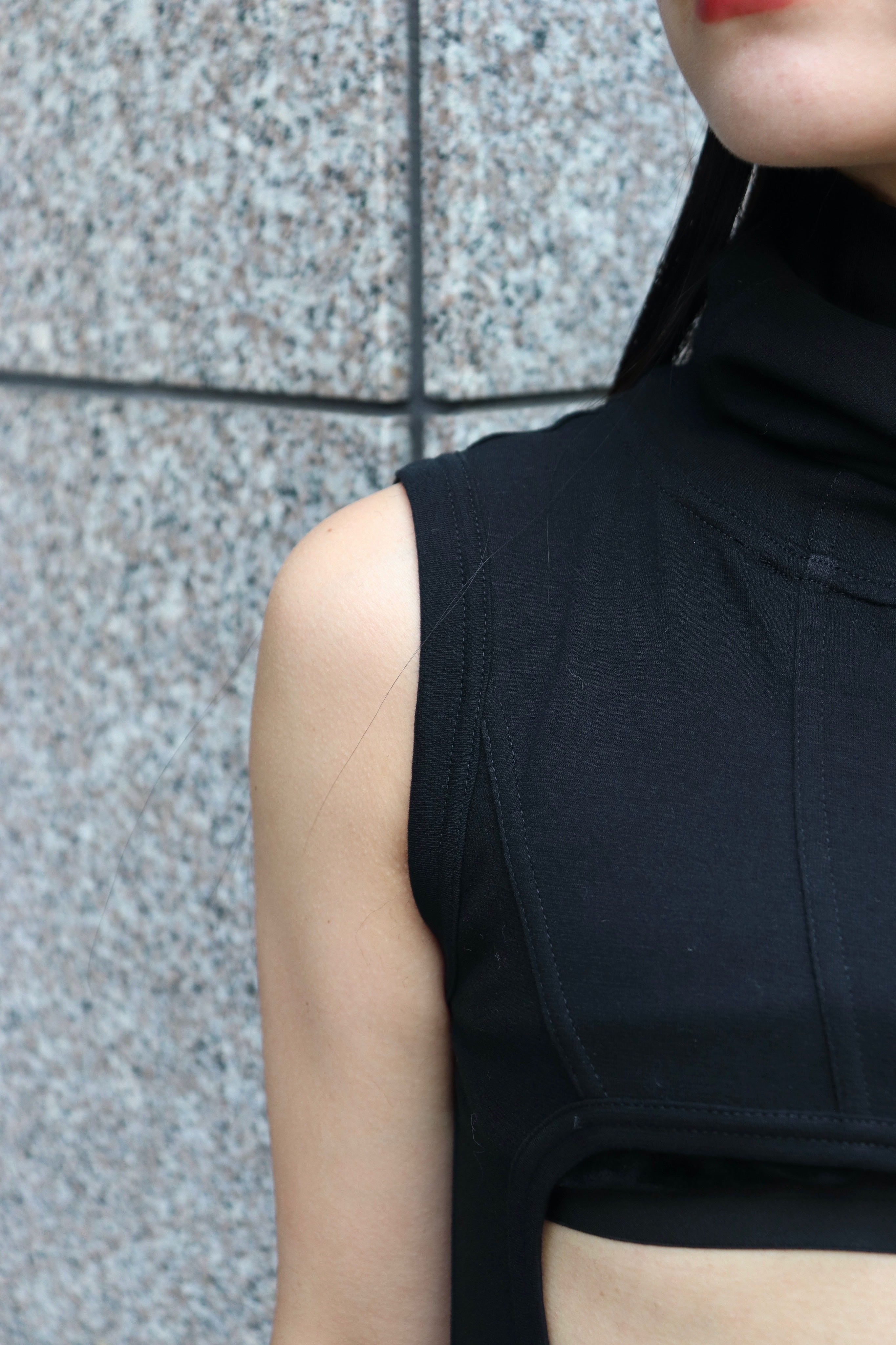 ムッシャン hole turtleneck M249TS01 2024AW mukcyen(ムッシャン)のhole turtleneck(トップス)の通販｜PALETTE art