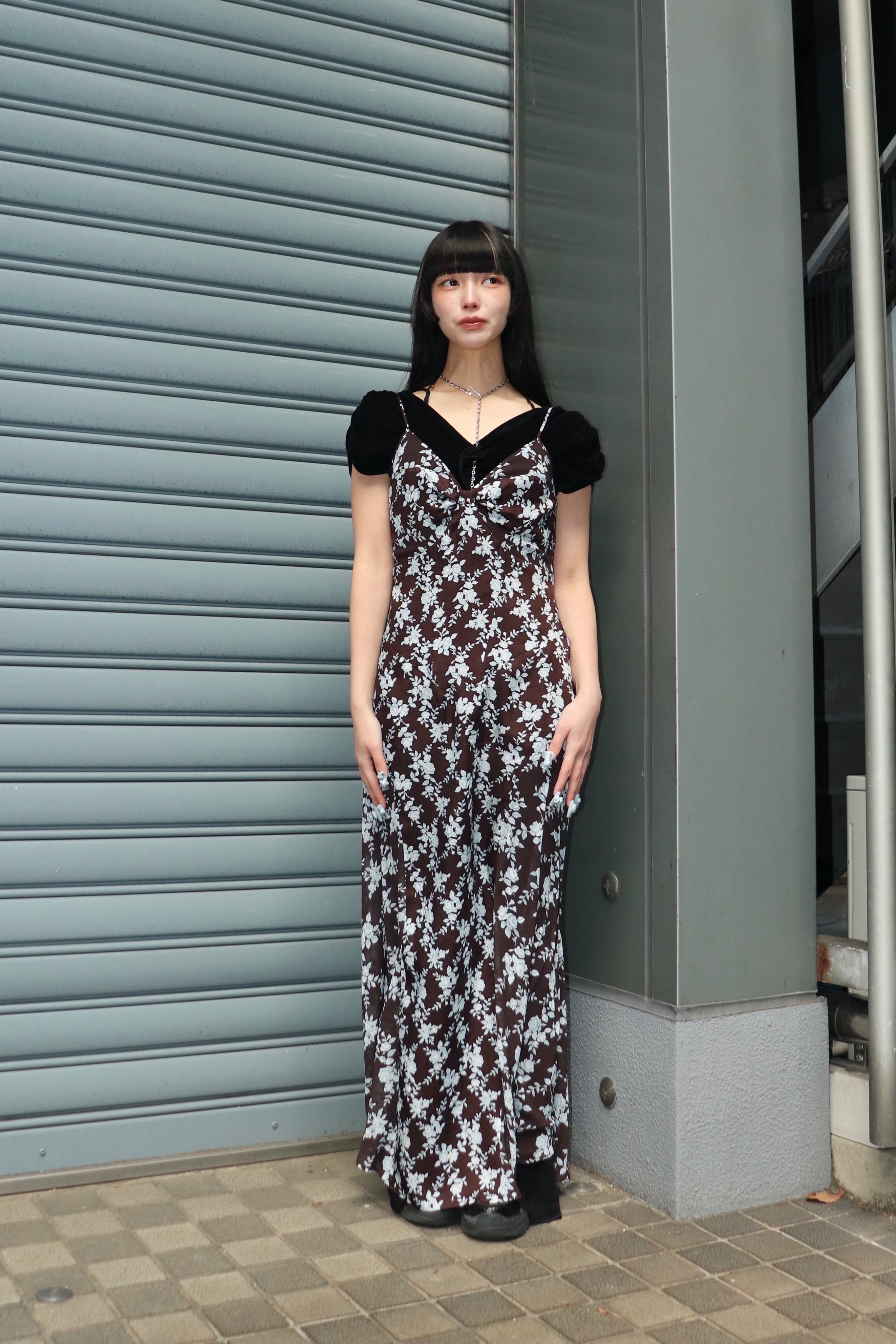 FETICO(フェティコ)のSHEER COMBINED SLIP DRESS(ドレス)の通販