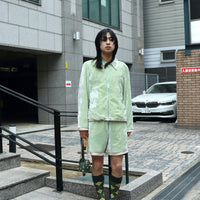 MASU(エムエーエスユー)のUNEVEN VELVET SHORTS MELONの通販｜PALETTE