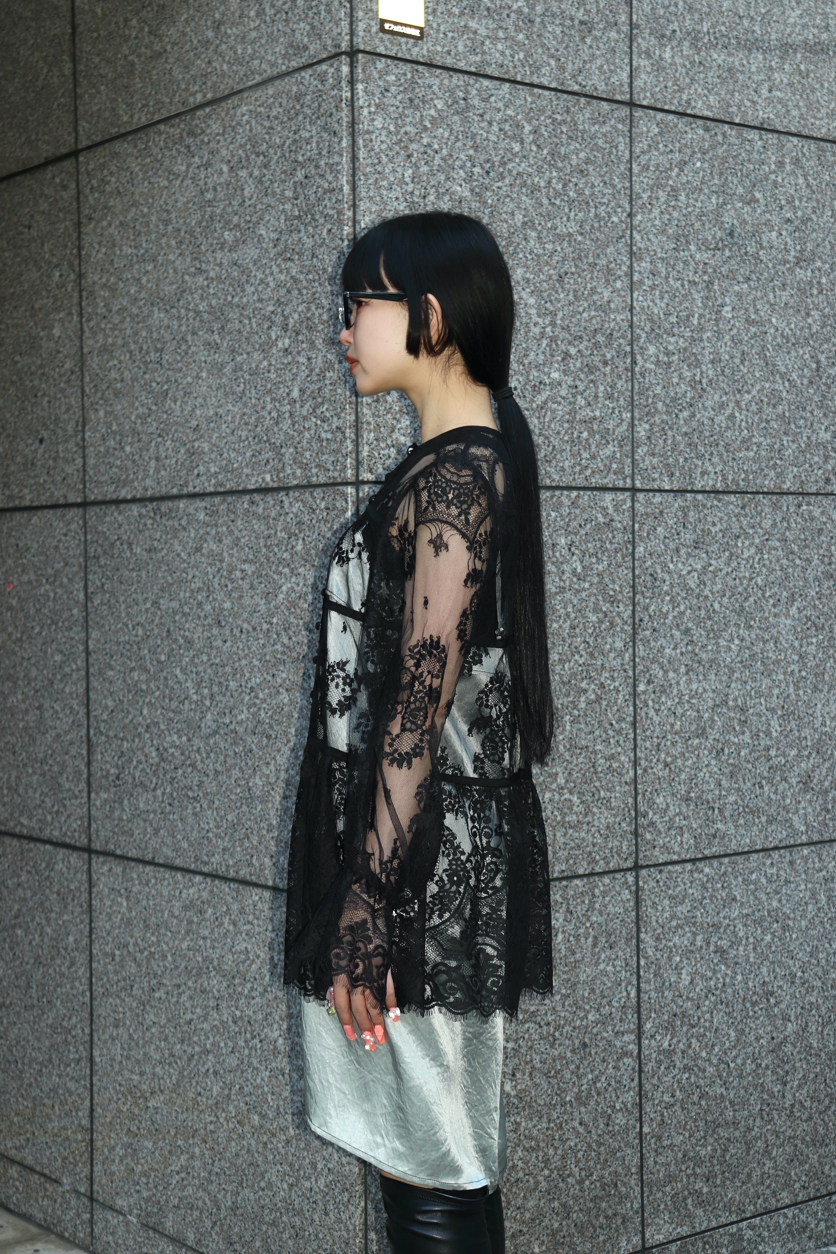 FETICO(フェティコ)のLACE GATHERED BLOUSEの通販｜PALETTE art alive