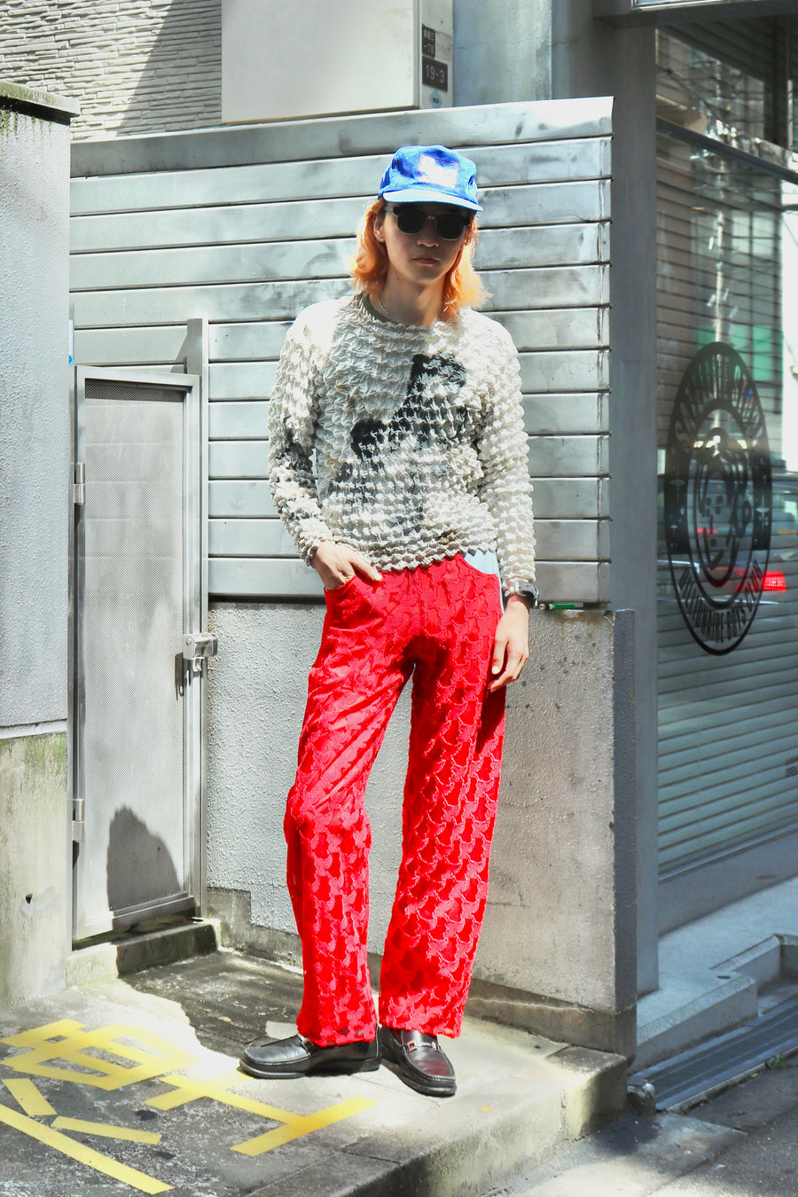 Masu's Angel Lace Jeans Red Mail Order | Palette Art Alive online 