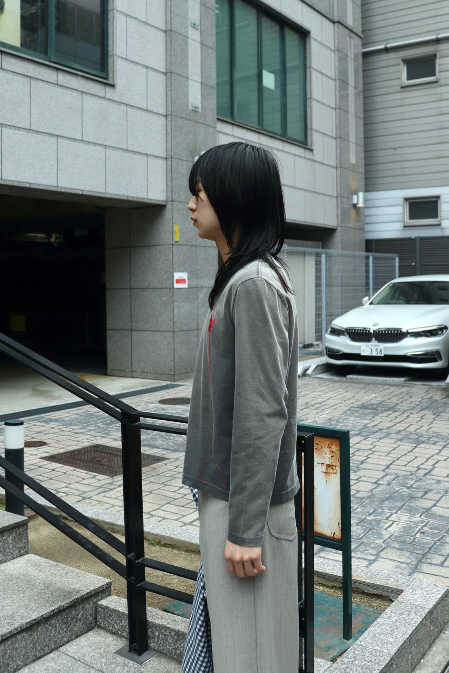 MASU(エムエーエスユー)のWASTED RED ANGEL LONG SLEEVE T-SHIRT BLACK