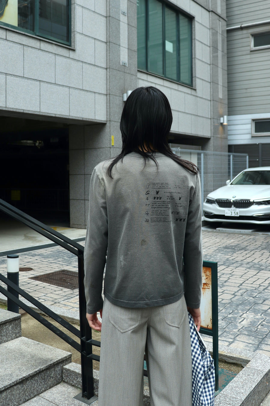 MASU(エムエーエスユー)のWASTED RED ANGEL LONG SLEEVE T-SHIRT BLACK