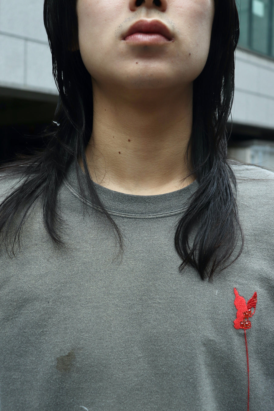 MASU(エムエーエスユー)のWASTED RED ANGEL LONG SLEEVE T-SHIRT BLACK
