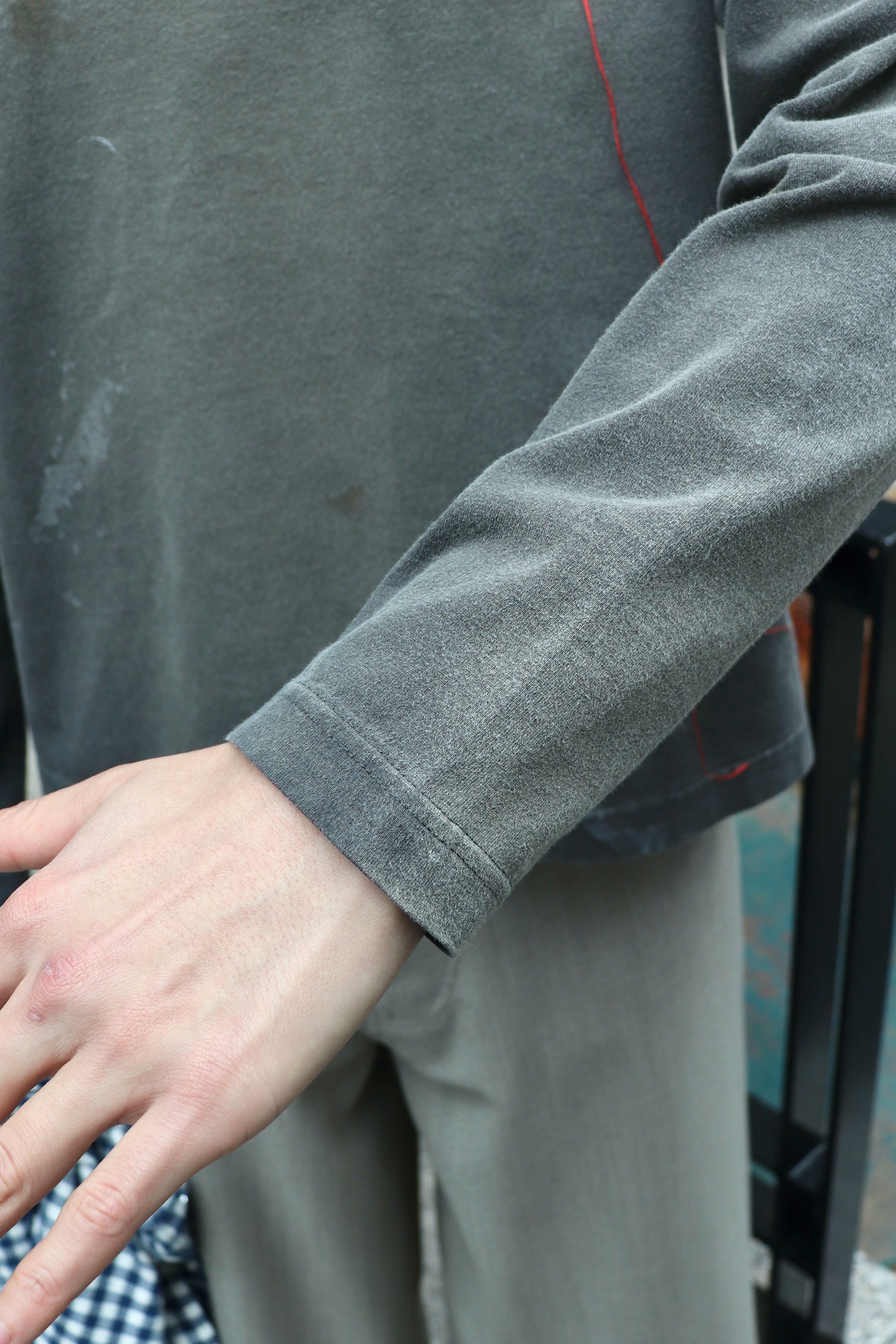 MASU(エムエーエスユー)のWASTED RED ANGEL LONG SLEEVE T-SHIRT BLACK