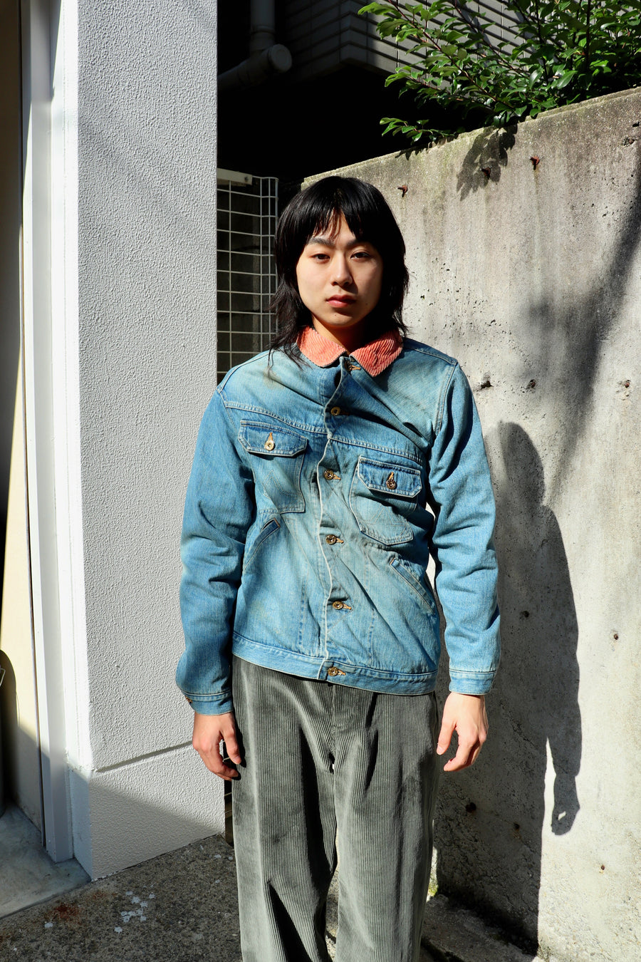 HOMMENA  Drape Storm Rider Jacket